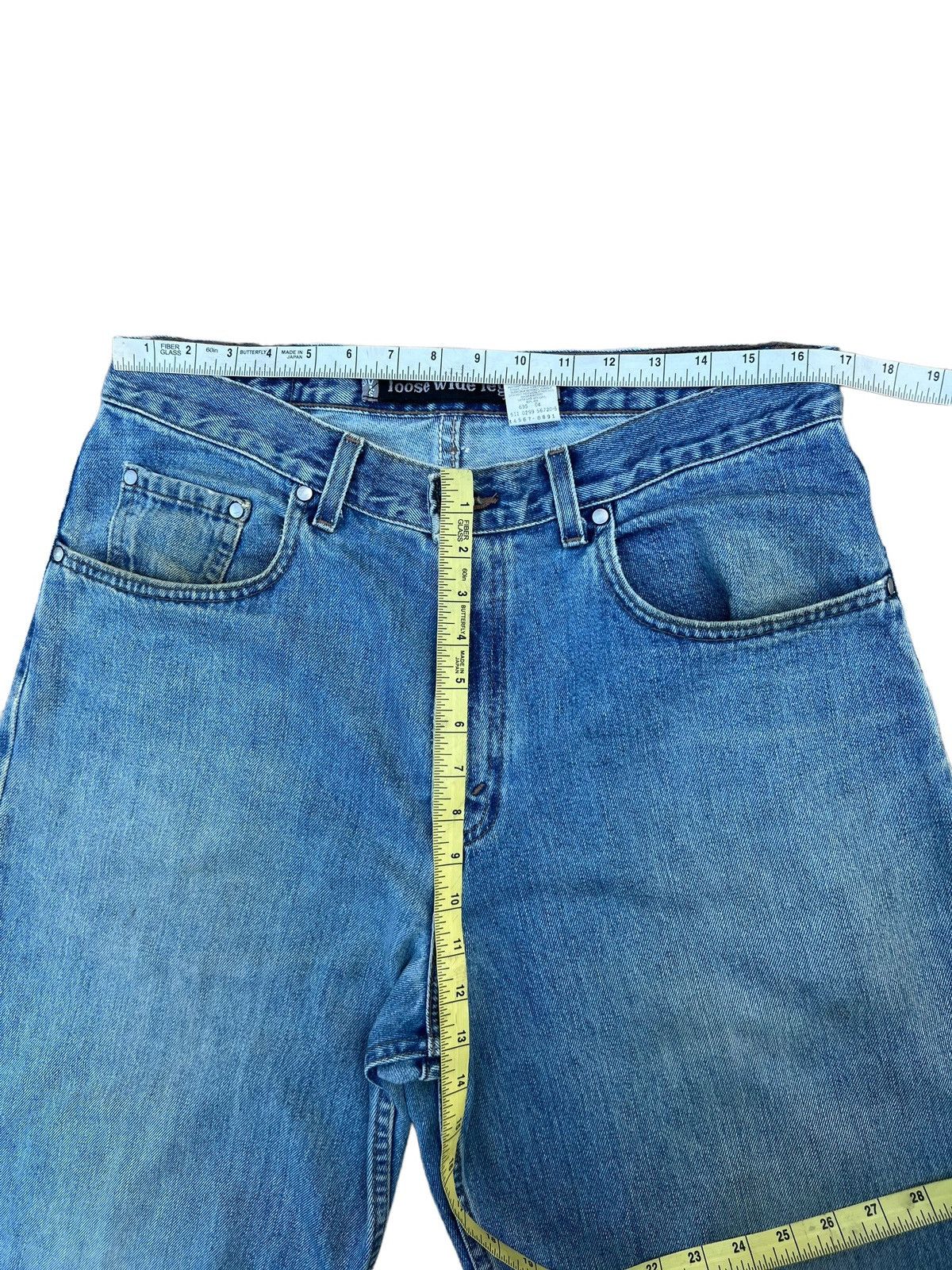 Levi's × Vintage VTG 90s Levi’s Silvertab Dirty Denim Loose Wide Leg Jeans Size US 33 - 3 Thumbnail