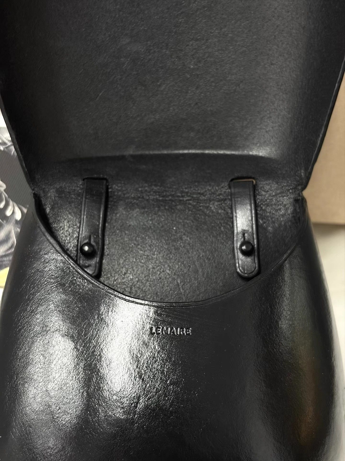 Lemaire Lemaire FW22 2nd Generation Tacco Bag Saddle Bag K34 Size ONE SIZE - 5 Thumbnail