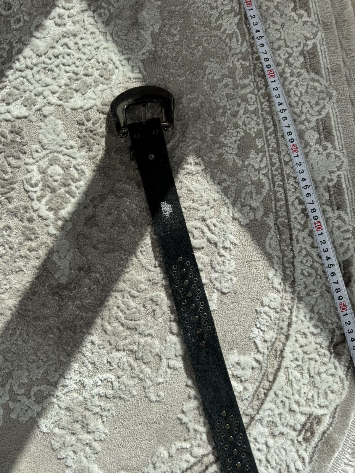 B.B. Simon Number Nine Fur FauxY2K JAPANESE BELT GOTH If Six Was Nine Size ONE SIZE - 7 Thumbnail