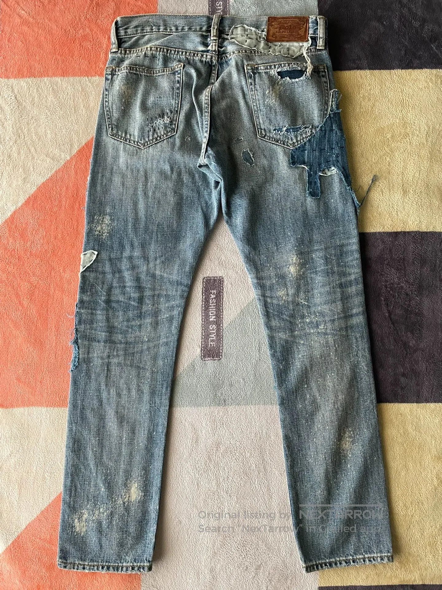 Polo Ralph Lauren Ralph Lauren Indigo Patch Jeans. Size US 30 / EU 46 - 5 Thumbnail