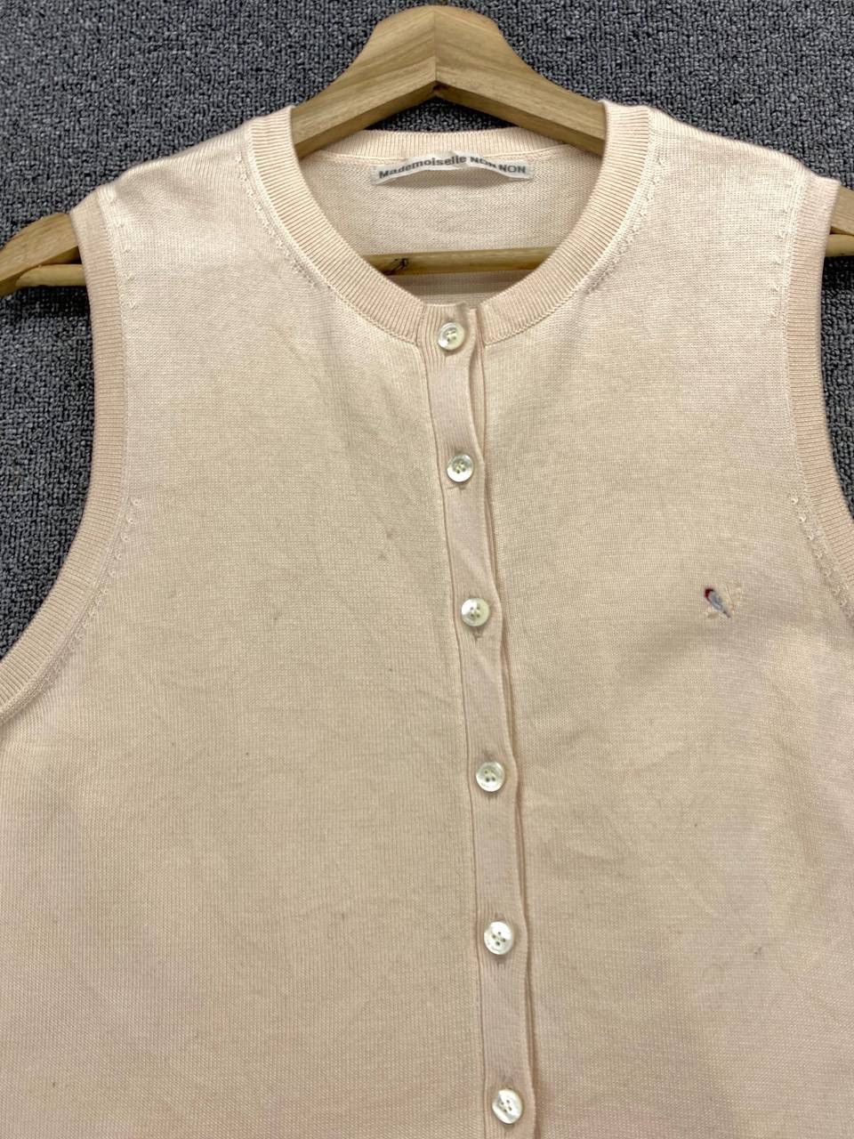Issey Miyake Vintage Issey Miyake Mademoiselle Non Non Button Up Vest Size L / US 10 / IT 46 - 6 Thumbnail