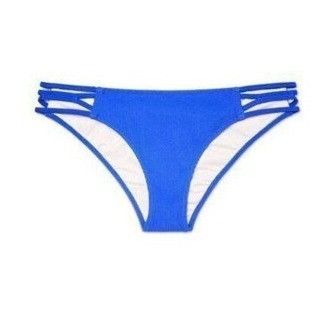 Other Women's Sun Coast Cheeky Ribbed Strappy Bikini Bottom XL Size ONE SIZE - 1 Thumbnail