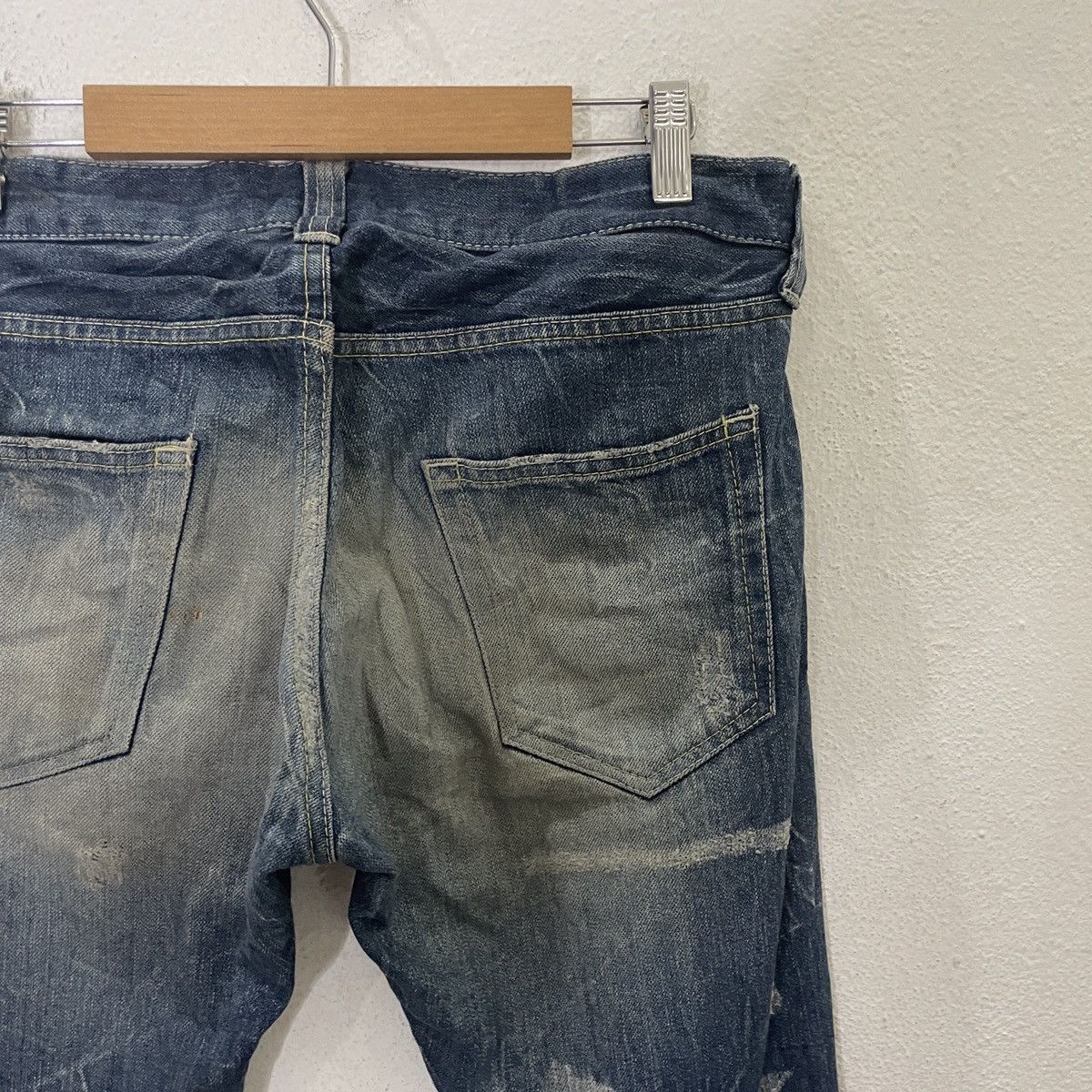 Vanquish Vintage Vanqusih Distressed Denim Jeans Size US 34 / EU 50 - 7 Thumbnail