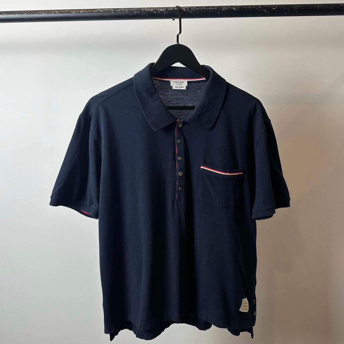 Thom Browne THOM BROWNE POLO SHIRT Size US XL / EU 56 / 4 - 2 Thumbnail