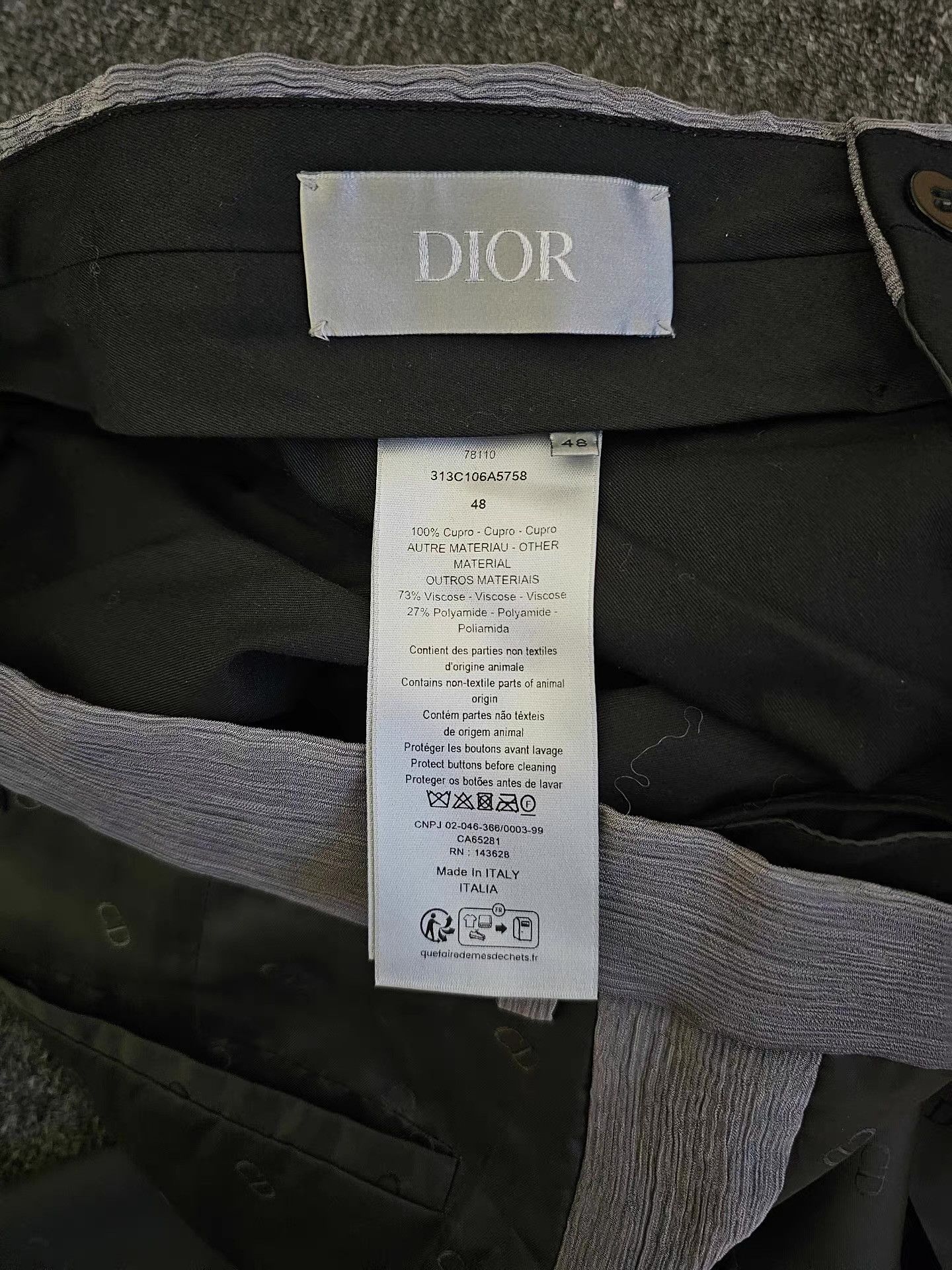 Dior Dior All-Logo Sweatpants Q4 Size US 36 / EU 52 - 5 Thumbnail