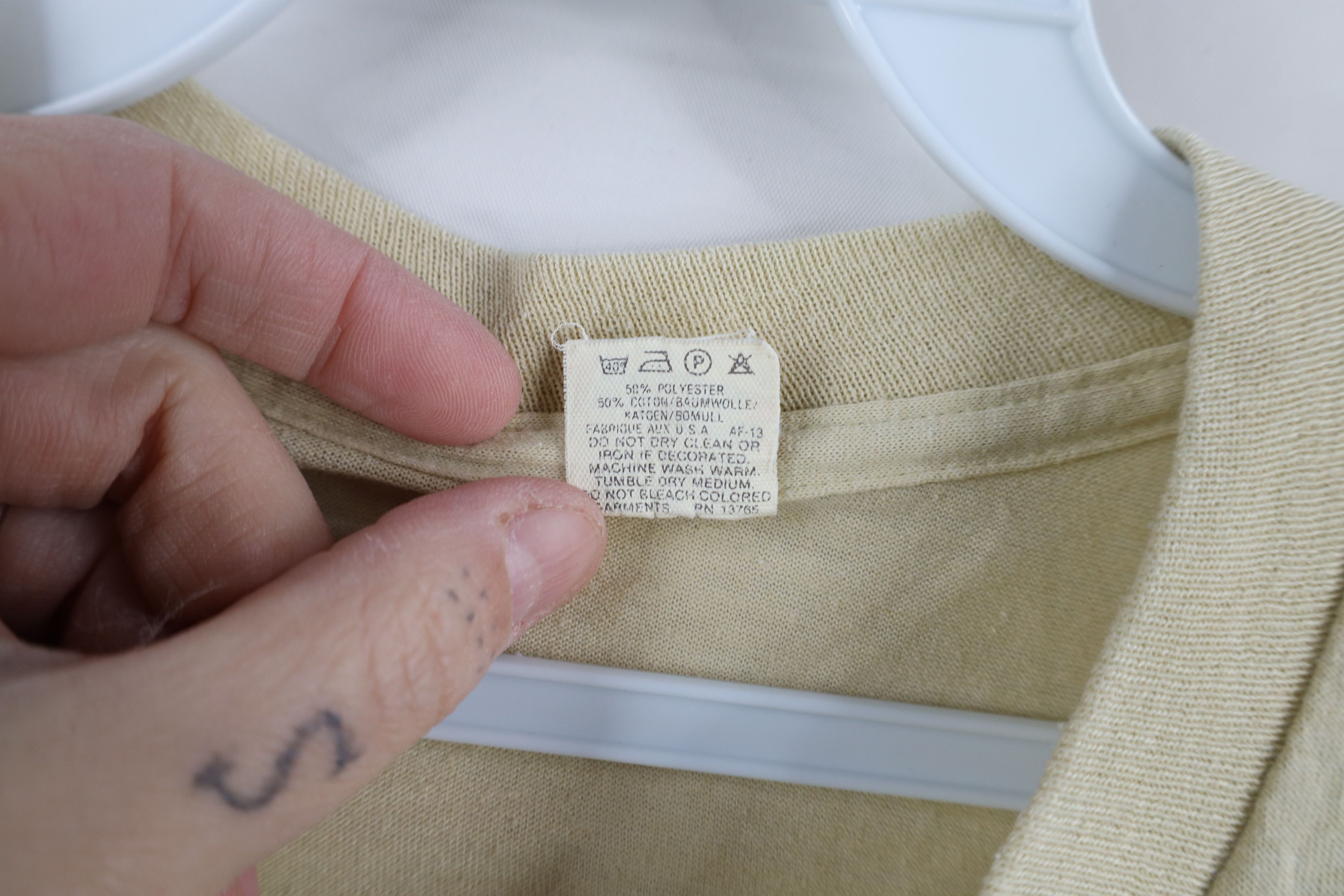 Vintage Vintage 80s Streetwear Pokagon State Park Indiana T-Shirt Size L / US 10 / IT 46 - 9 Thumbnail