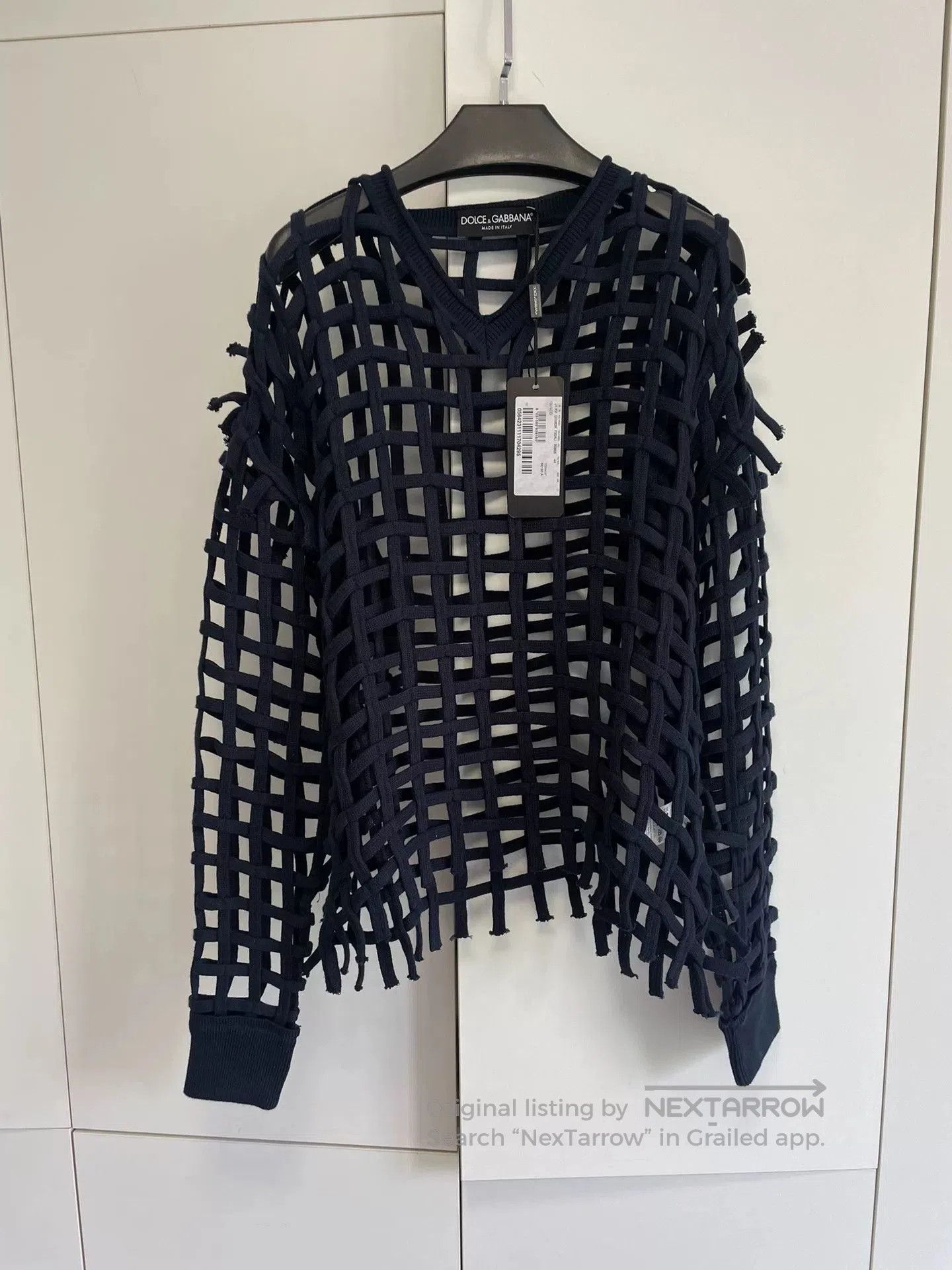 Dolce & Gabbana Dolce & Gabbana Fishnet Sweater. Size S / US 4 / IT 40 - 1 Thumbnail