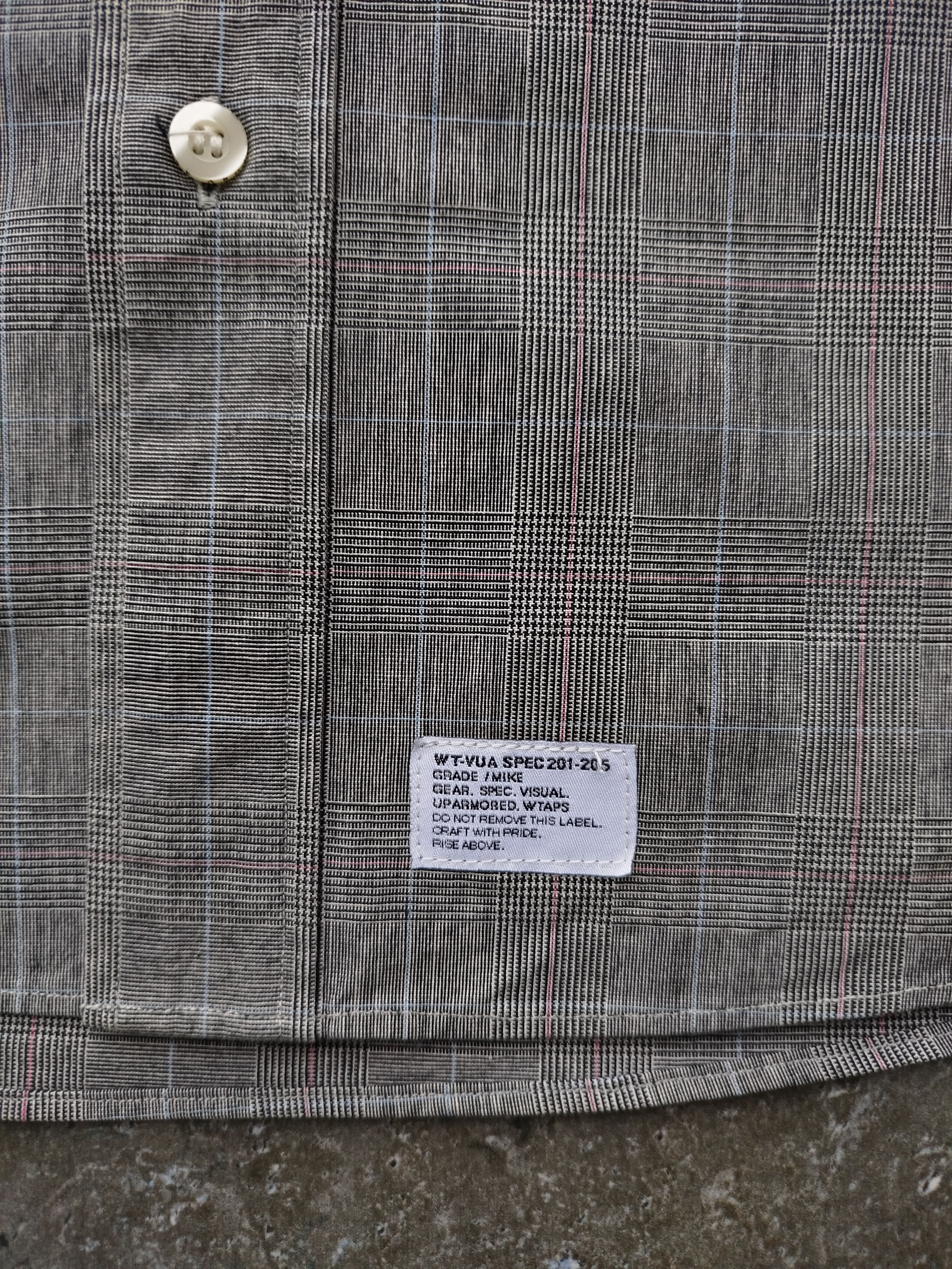 Wtaps Neighborhood Shirt Long Sleeve Glen Check Vintage Size M Size US M / EU 48-50 / 2 - 6 Thumbnail