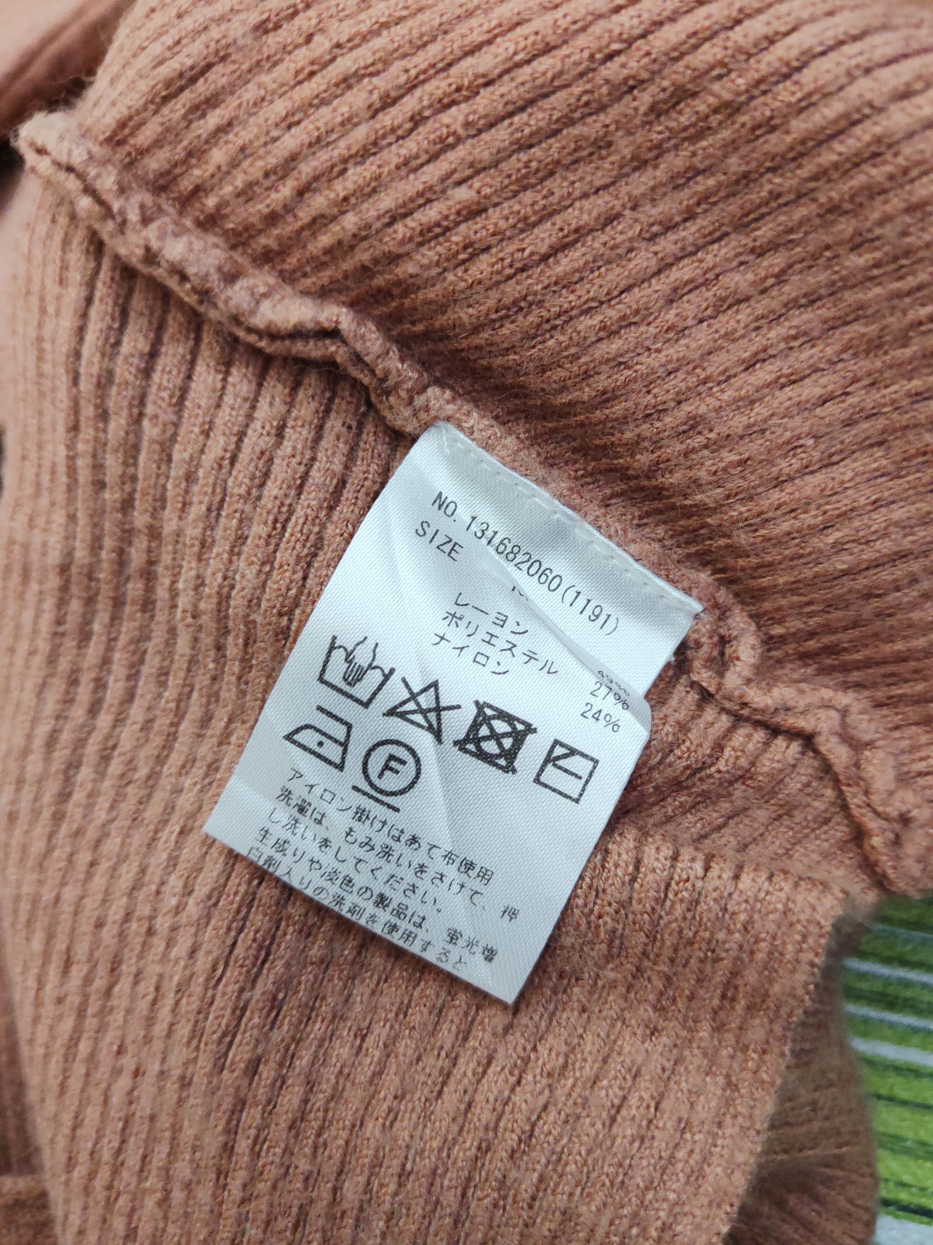 Homespun Knitwear × Japanese Brand × Vintage Cecil McBee Peach Knitwear Sweatshirts #W872 Size M / US 6-8 / IT 42-44 - 11 Thumbnail