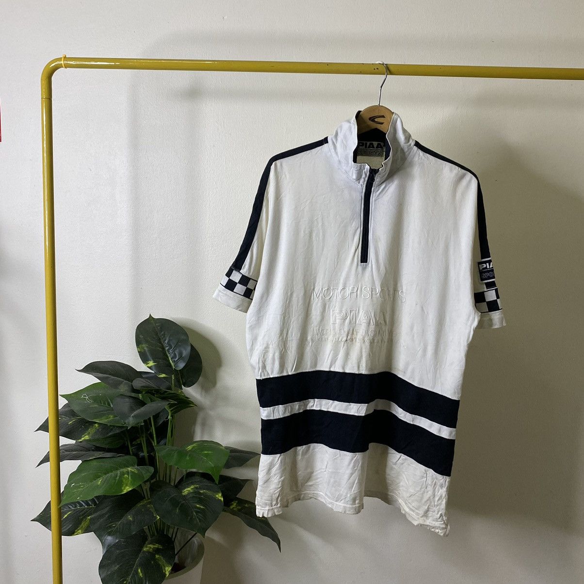 Other Vintage 90s Piaa Motorsport World Champions Half Zipper Tee Size US L / EU 52-54 / 3 - 1 Thumbnail