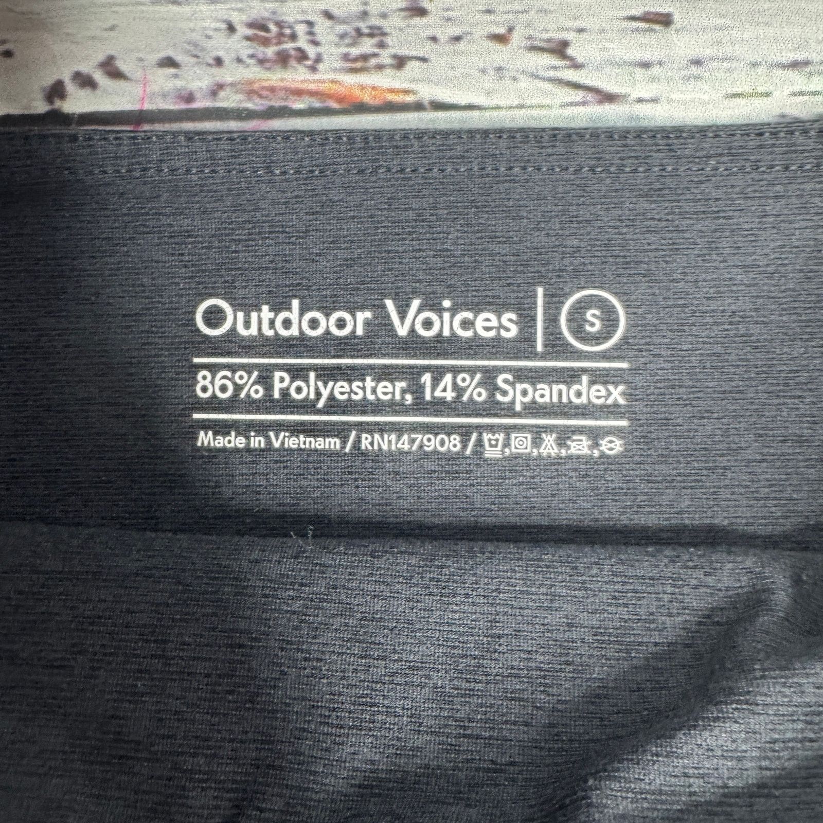 Outdoor Voices Outdoor Voices Leggings Athletic Pants Workout Sm Grey Size 26" / US 2 / IT 38 - 2 Thumbnail