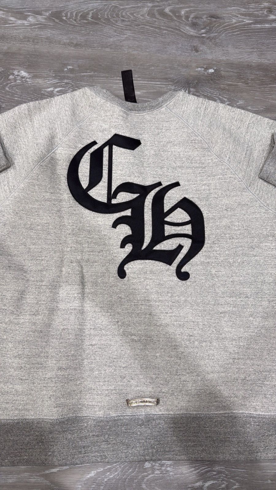Chrome Hearts Chrome Hearts Triple Cross Patch Crewneck Size US L / EU 52-54 / 3 - 6 Thumbnail
