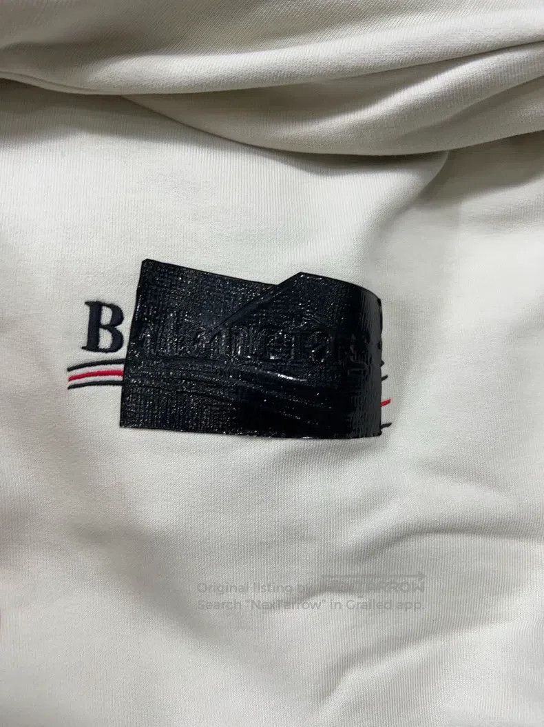 Balenciaga Balenciaga Tape Wave Sweatshirt, Size 3 Size US L / EU 52-54 / 3 - 7 Thumbnail