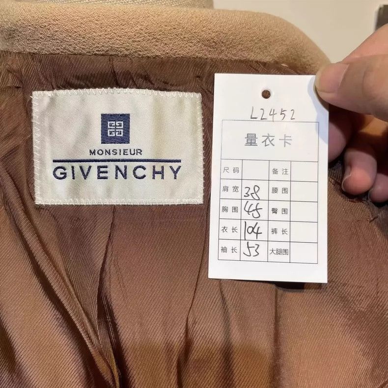 Givenchy Givenchy Givenchy Vintage Long Wool Coat for Women -2507 Size US M / EU 48-50 / 2 - 9 Thumbnail