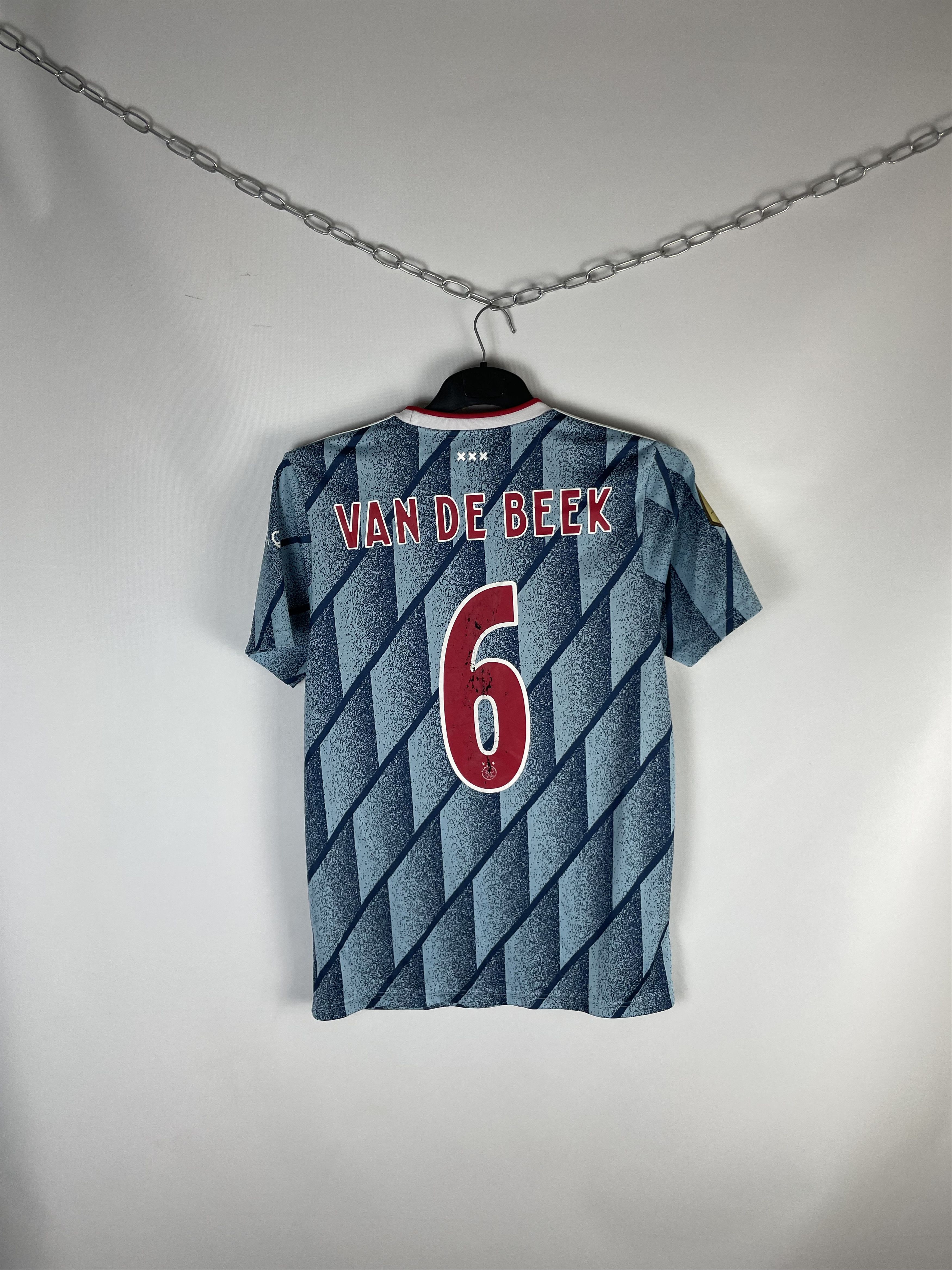 Adidas Adidas Ajax 2020/21 Van De Beek Football Soccer Jersey Size US M / EU 48-50 / 2 - 9 Thumbnail