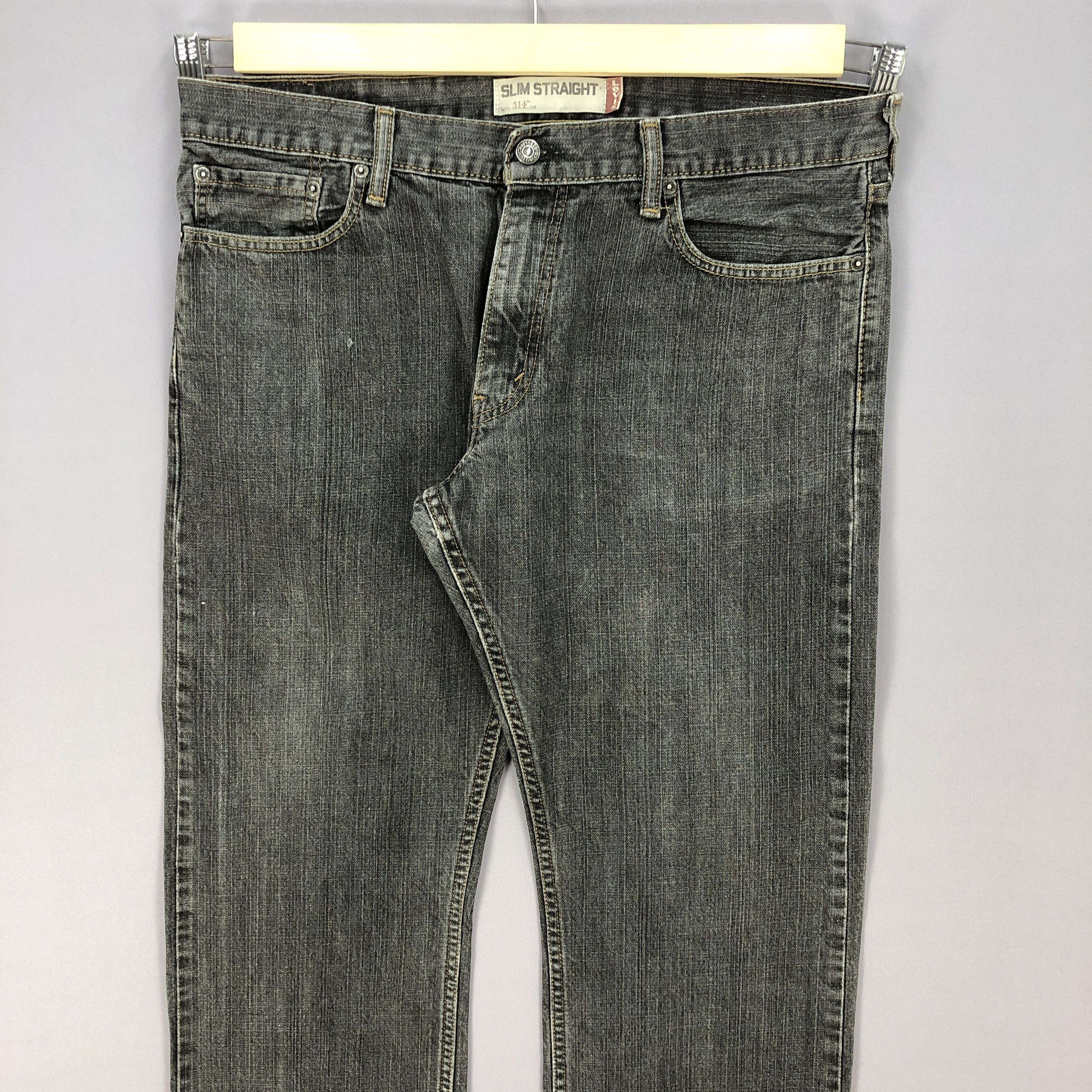 Levi's Vintage Levis Distressed Jeans Levi's Faded Black Denim Size US 38 / EU 54 - 3 Thumbnail