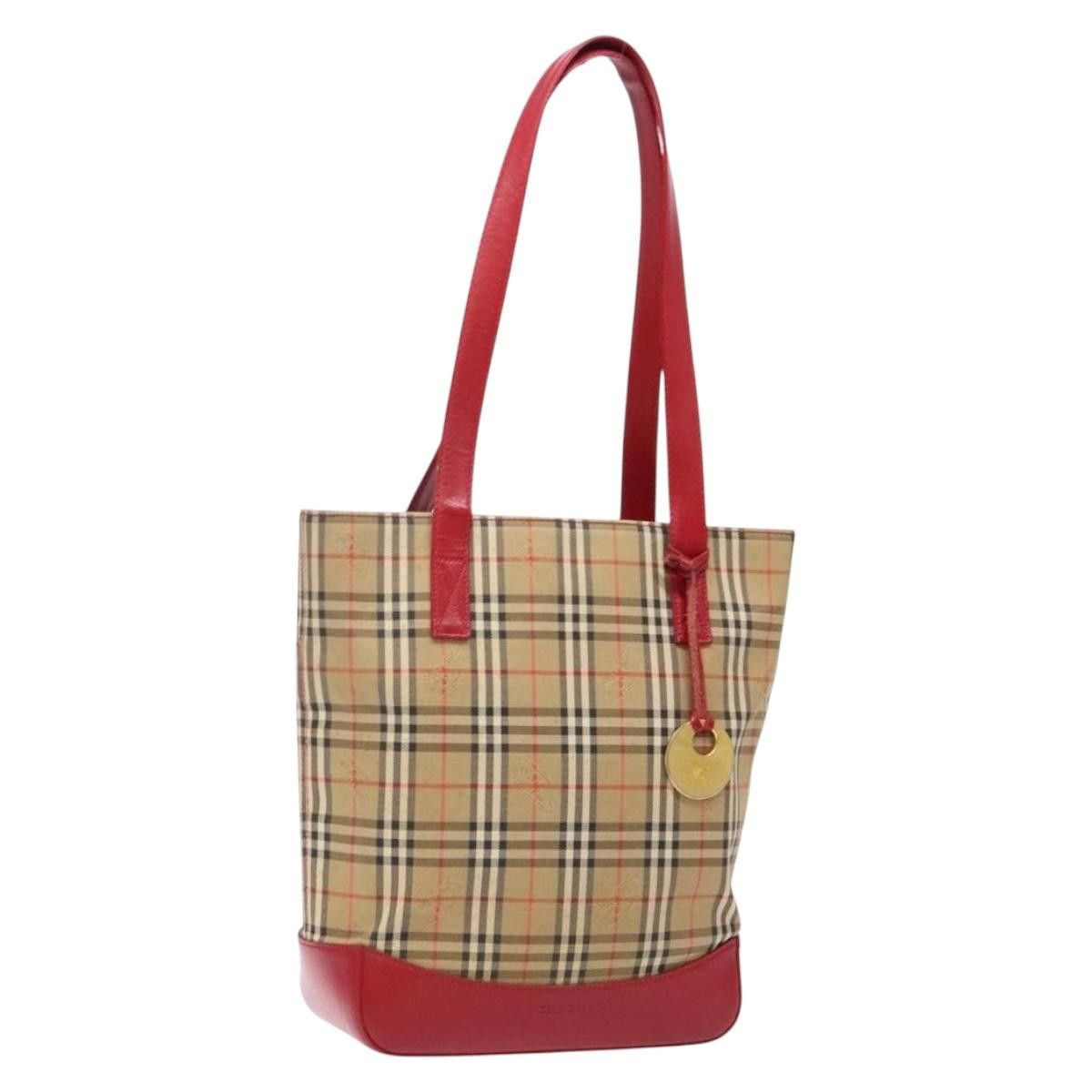 Burberry Burberry Nova Check Tote canvas check pattern Size ONE SIZE - 1 Thumbnail