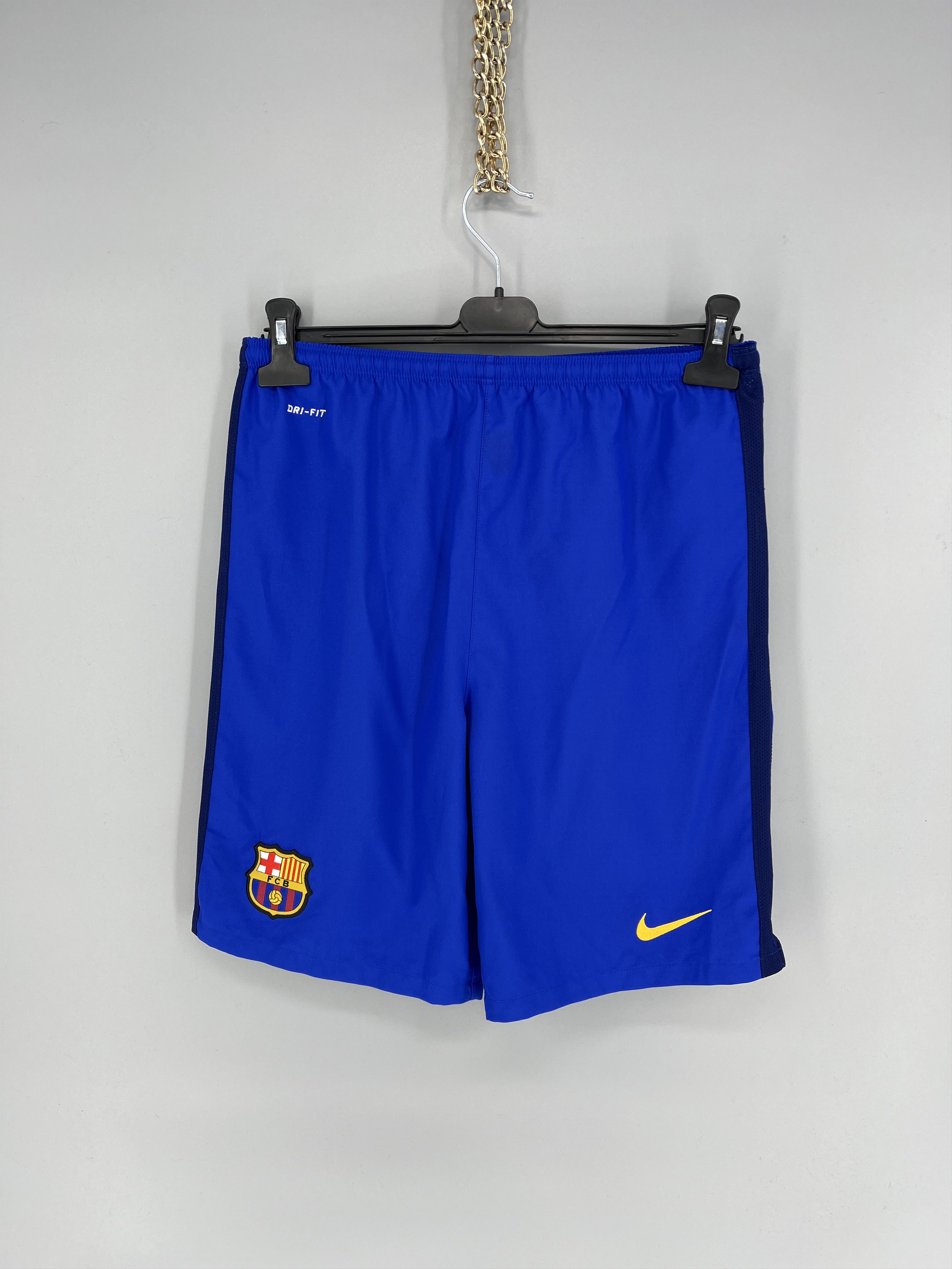 Nike Nike Barcelona Home Dri Fit Black Logo Shorts Size Xs/S Size US 30 / EU 46 - 1 Thumbnail
