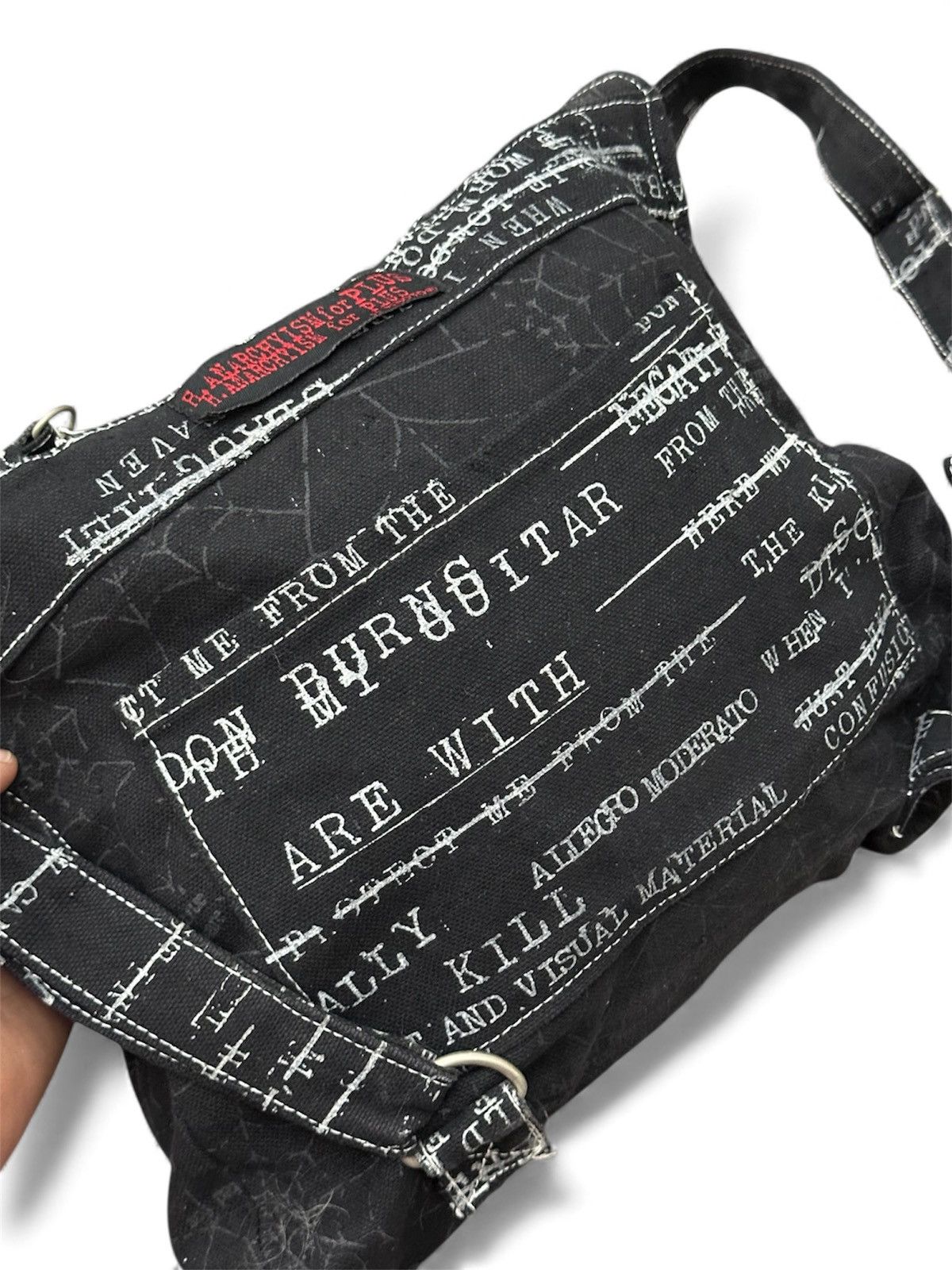 Seditionaries H.Nato Anarchyism For Plus Seditionaries Punk Bag Size ONE SIZE - 4 Thumbnail