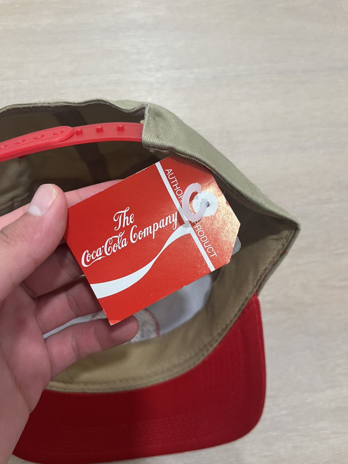Coca Cola Vintage Coca-Cola Hat Size ONE SIZE - 5 Thumbnail