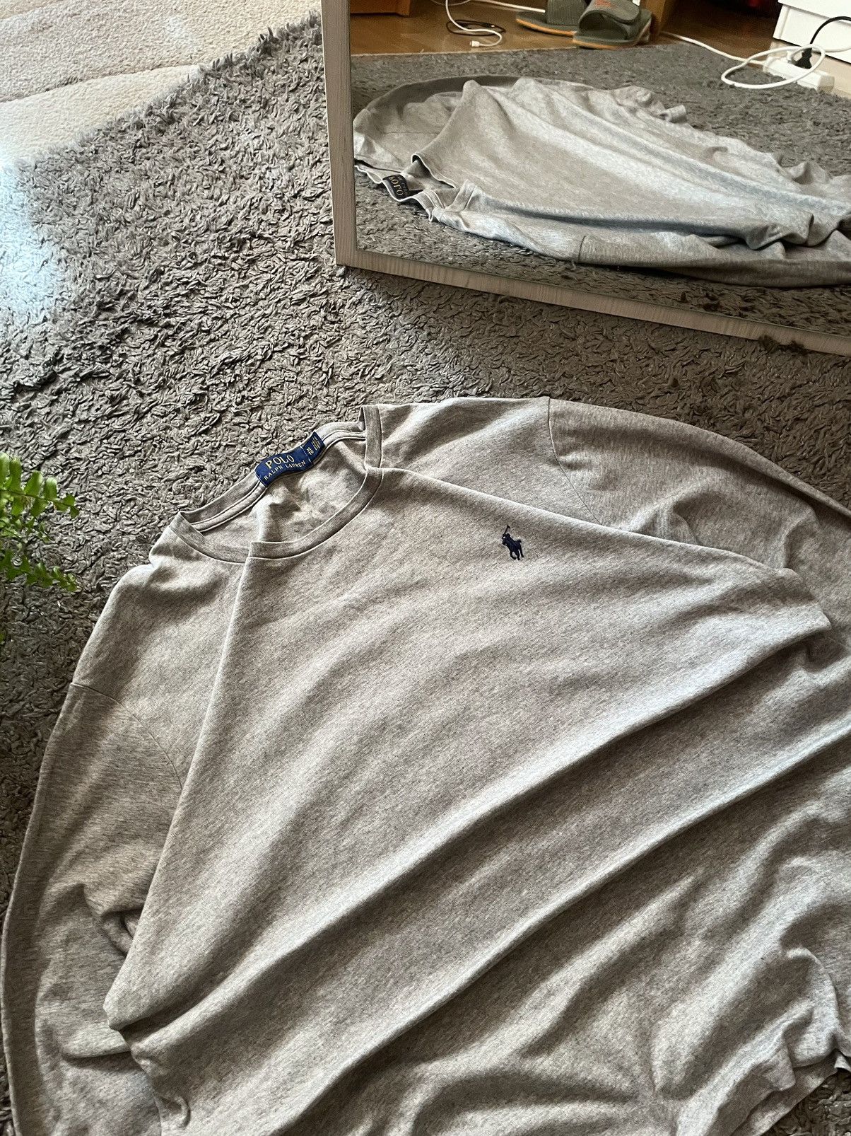 Polo Ralph Lauren × Vintage Polo Ralph Lauren Long-Sleeve Streetwear Vintage Basic Logo Size US XL / EU 56 / 4 - 3 Thumbnail