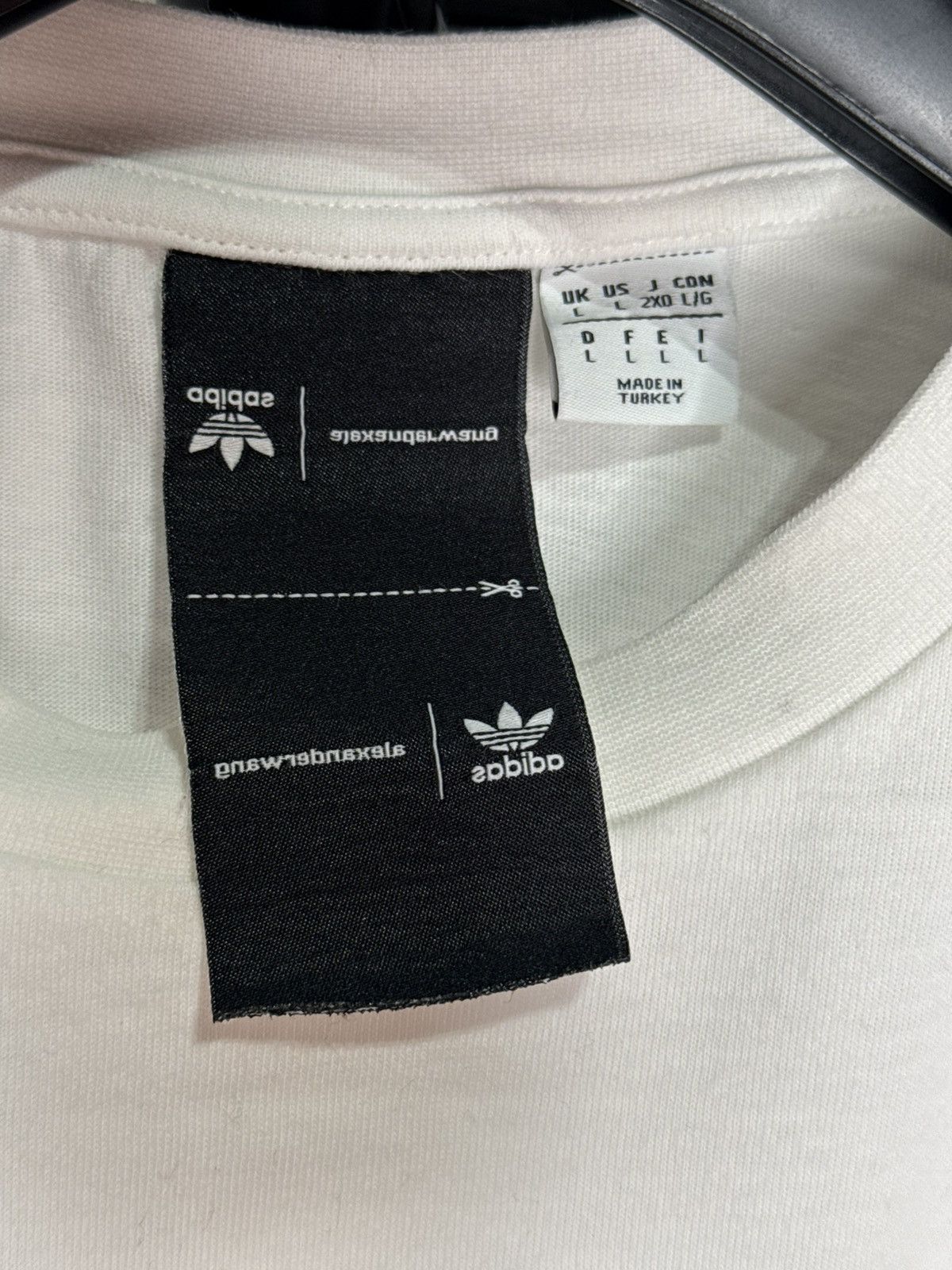 Adidas Adidas Originals by Alexander Wang long sleeve t-shirt Size US L / EU 52-54 / 3 - 3 Thumbnail