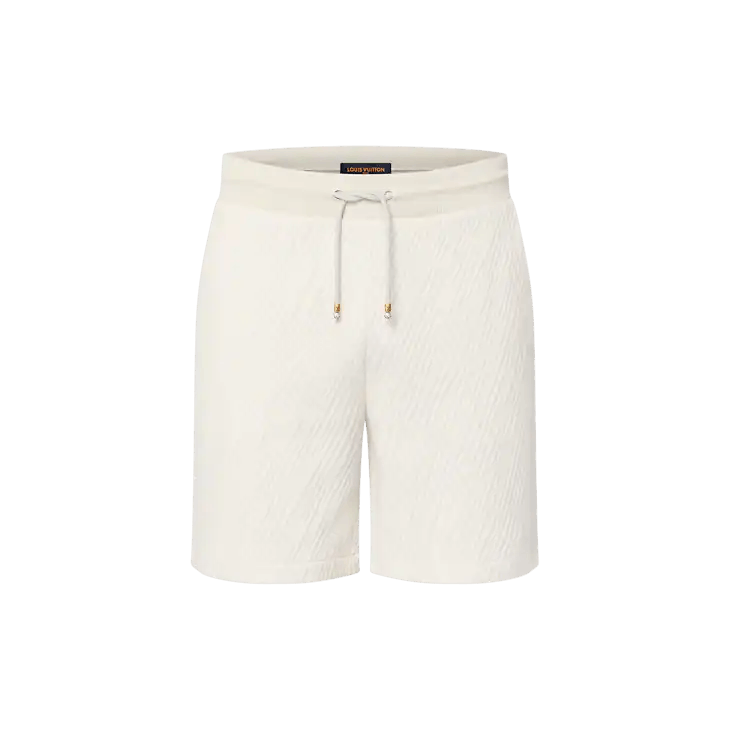 Jacquard Cotton-Blend Jersey Shorts