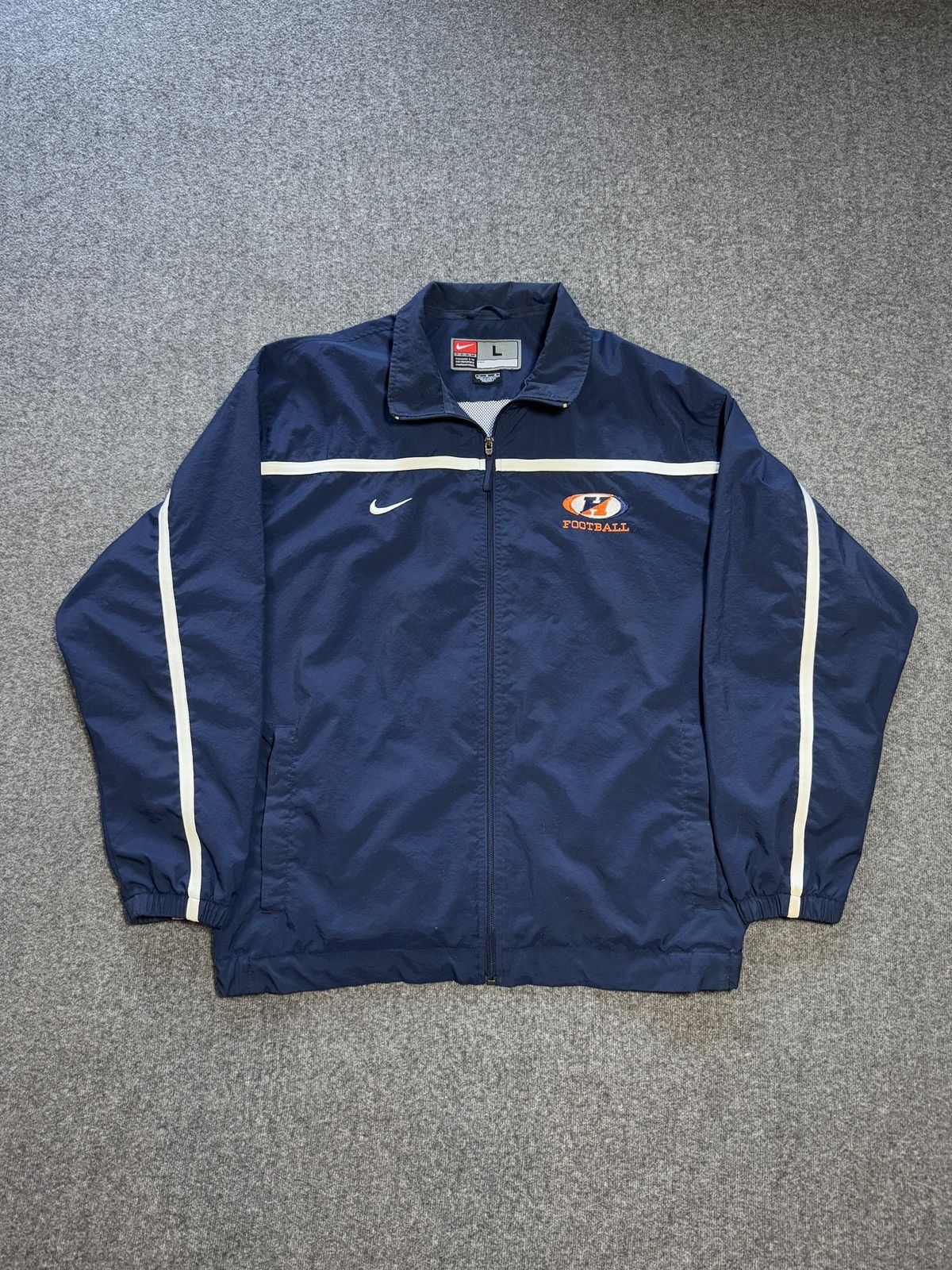 Nike Nike Track Jacket Football Nike Team Y2K Size US L / EU 52-54 / 3 - 1 Thumbnail