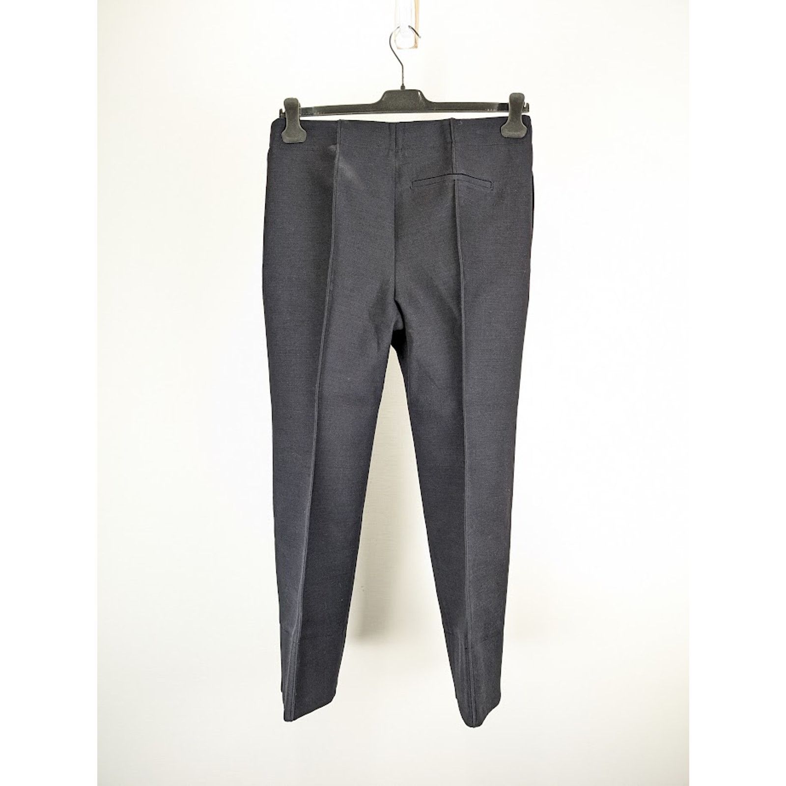 Bottega Veneta o1rshd1 Structured Double Melange Trousers in Blue/Black Size US 34 / EU 50 - 12 Thumbnail