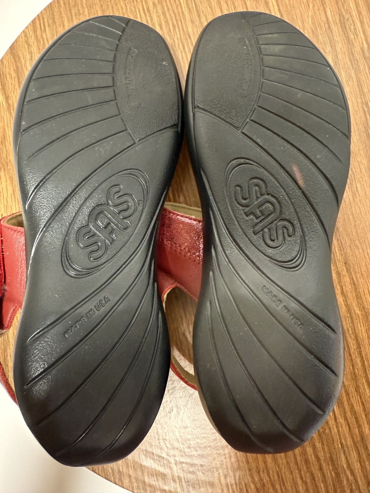 SAS SAS Nudu Heel Strap Sandal Ruby Cabernet Size 8 N (narrow) Size US 8 / IT 38 - 9 Thumbnail