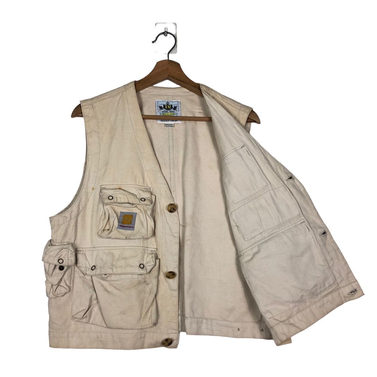 Japanese Brand × Vintage 📌VINTAGE VEST UTILITY MULTI POCKET WORK XENON SPORT Size US M / EU 48-50 / 2 - 9 Thumbnail