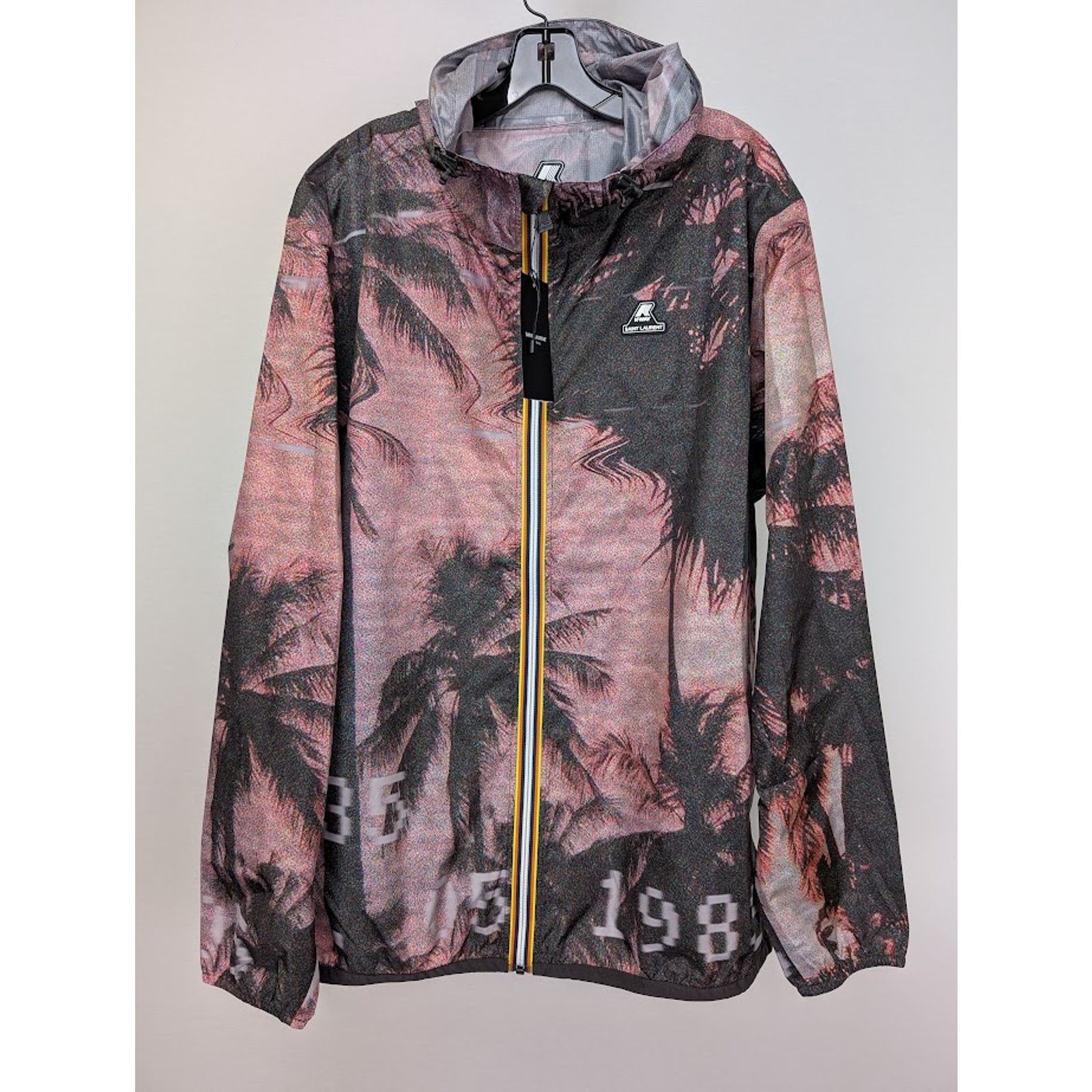 Saint Laurent Paris o1rshd1 Zip Hoodies in Multicolor Size US S / EU 44-46 / 1 - 2 Thumbnail
