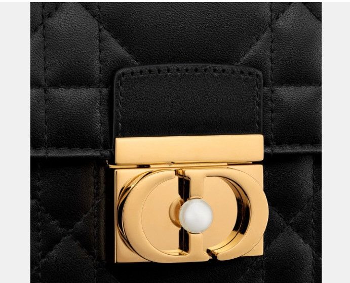 Dior o1w1db10425 M4402U Size: OS / Medium Ange Bag in Black Size ONE SIZE - 6 Thumbnail