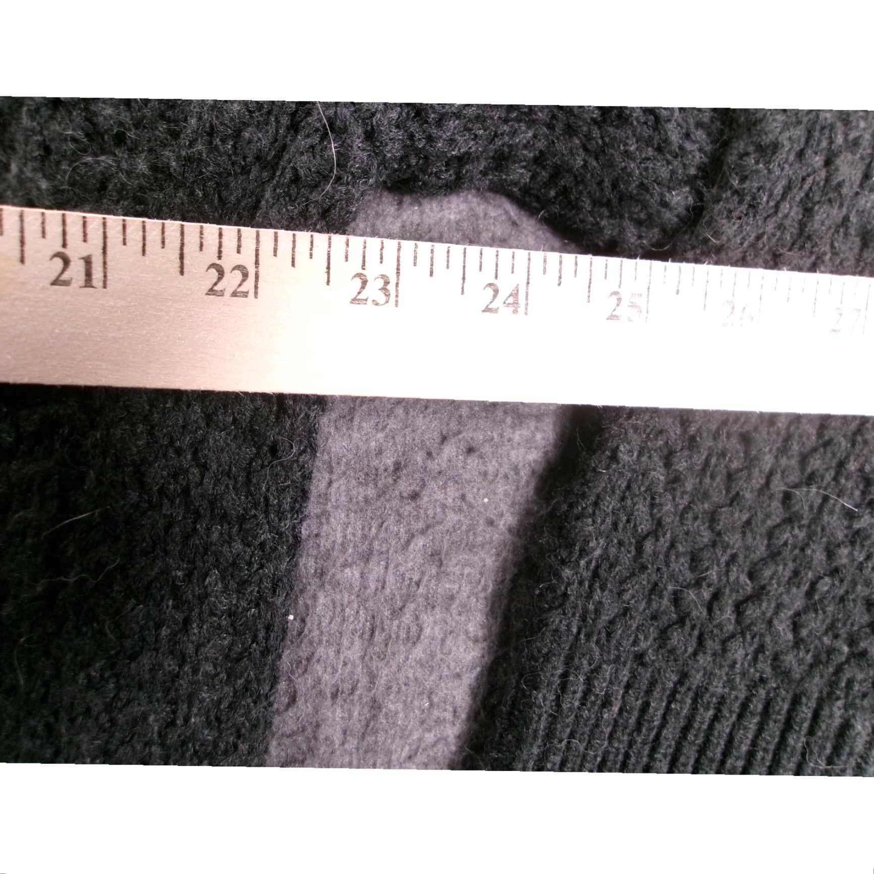 Vintage Universal Thread Sweater Medium Black Oversized Cozy Lounge Warm Relaxed Women Size M / US 6-8 / IT 42-44 - 3 Thumbnail