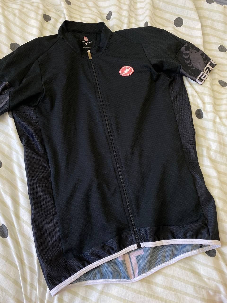 Other Vintage Castelli Small Logo Cycling Black Jersey Size US L / EU 52-54 / 3 - 6 Thumbnail