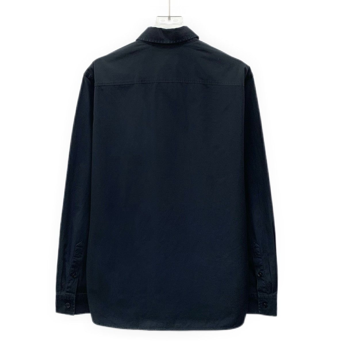 Burberry Burberry Black TB Logo Embroidered Long Sleeve Shirt K26WX Size US S / EU 44-46 / 1 - 2 Thumbnail