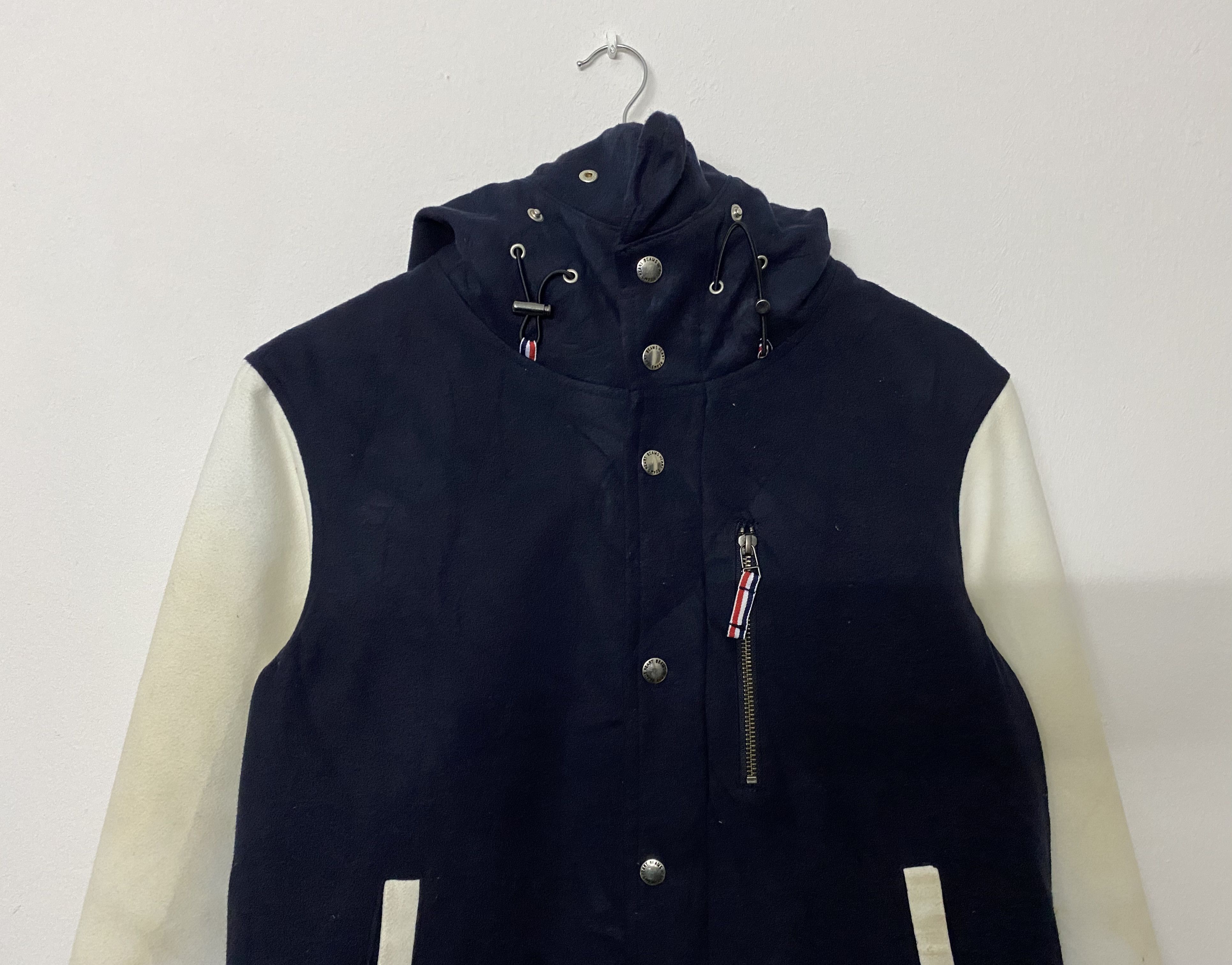Beams Plus Beams Heart Varsity Sweater Jacket Size US S / EU 44-46 / 1 - 4 Thumbnail