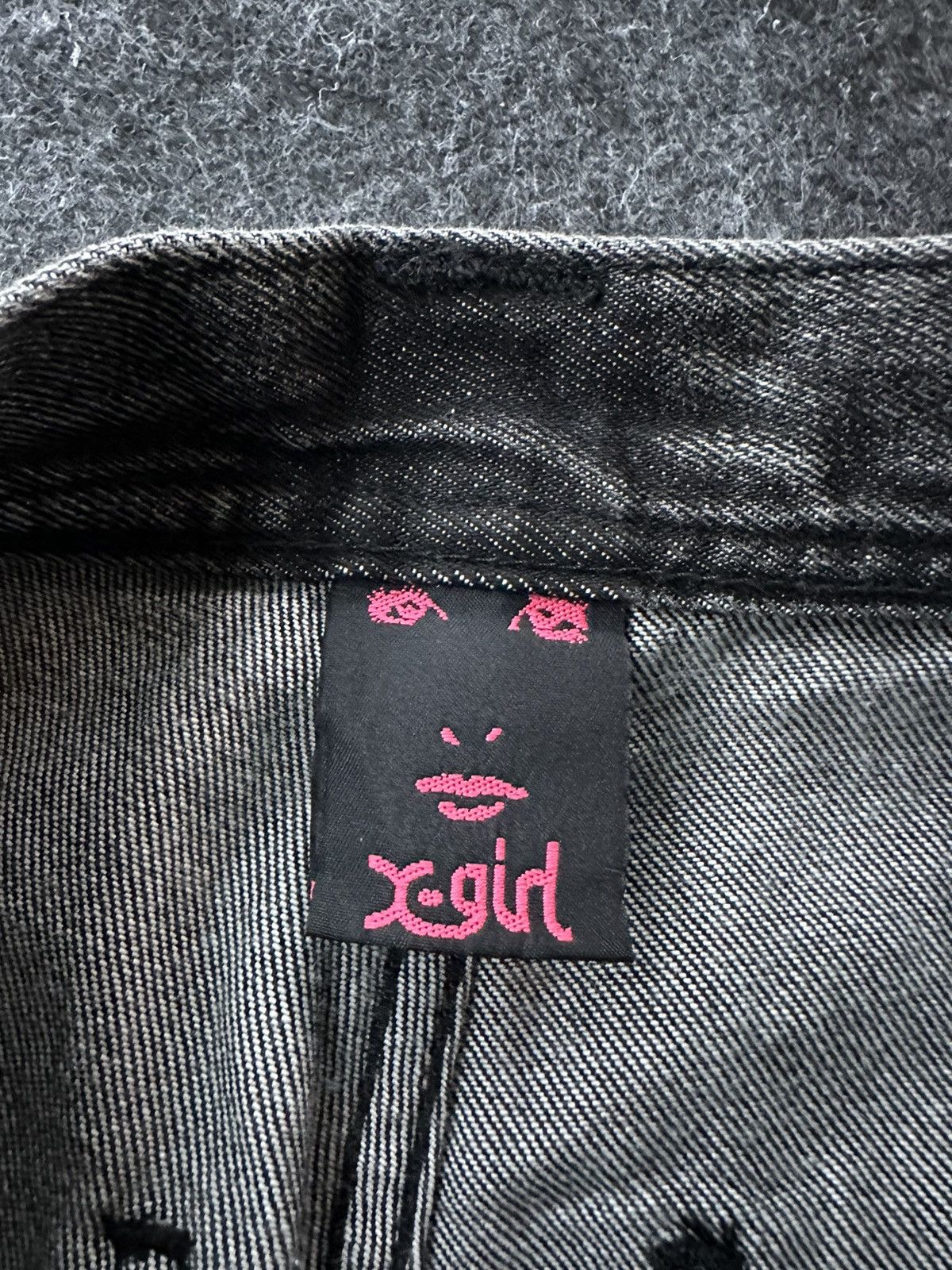 Hysteric Glamour Xgirl Biker Denim Style W27 D468 Size US 27 - 12 Thumbnail