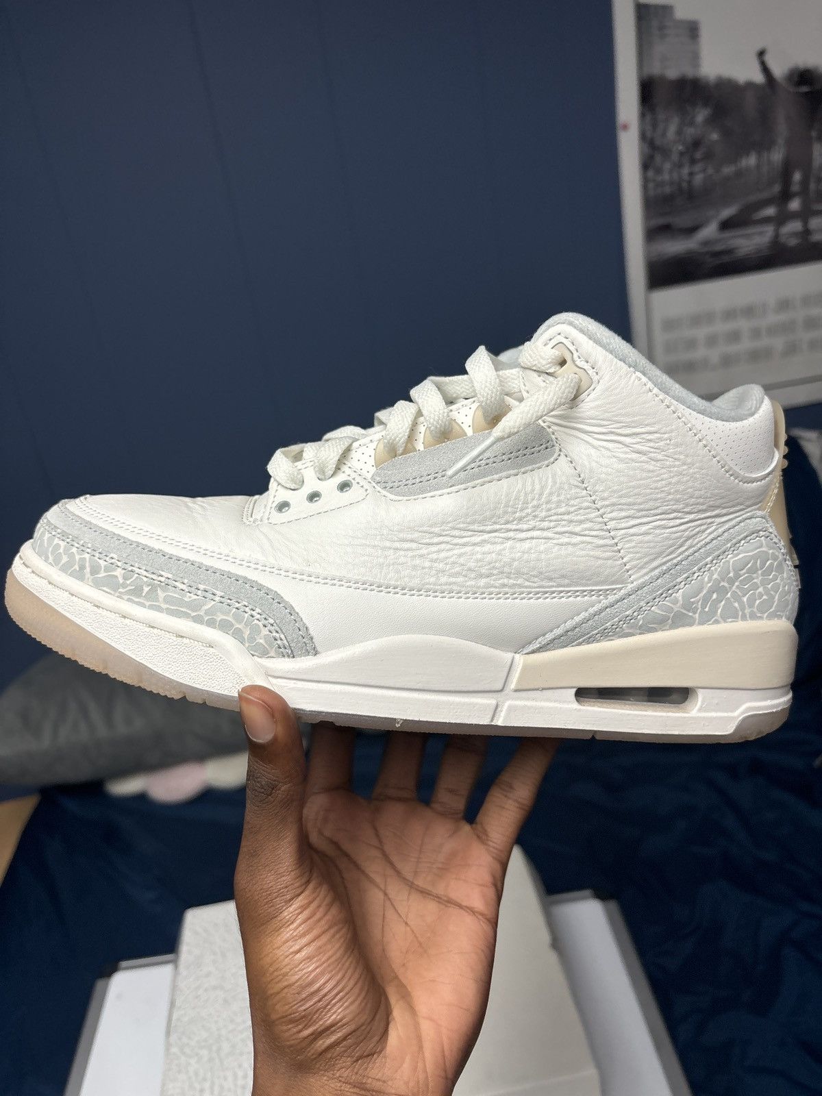 Jordan Brand × Nike Ivory Craft Jordan 3 10.5 Size US 10.5 / EU 43-44 - 9 Thumbnail