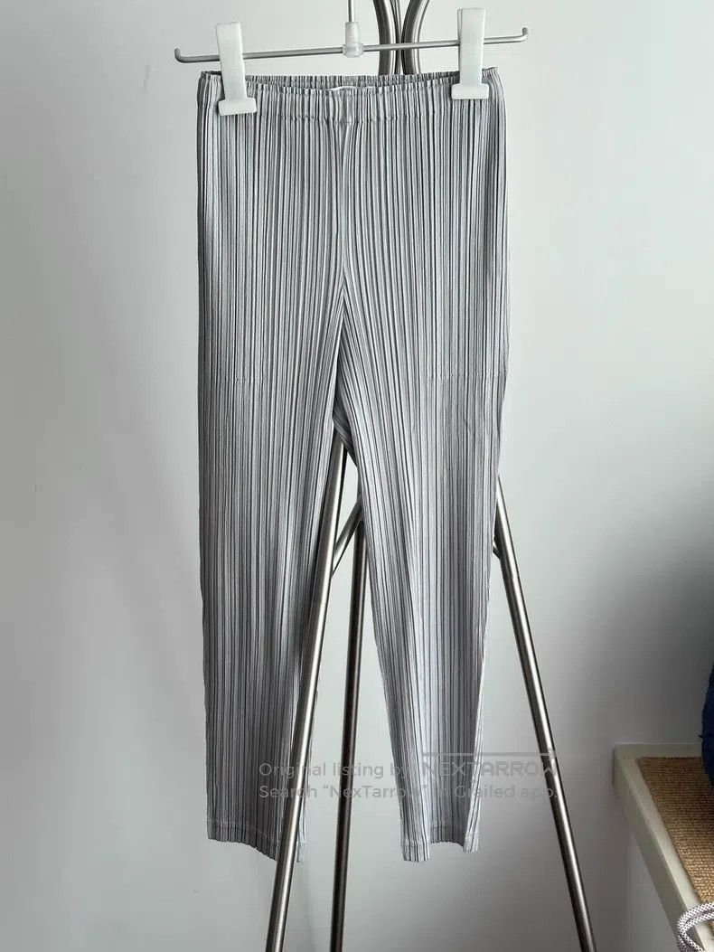 Issey Miyake Issey Miyake size:1 Gray Trousers Size 22" - 2 Thumbnail