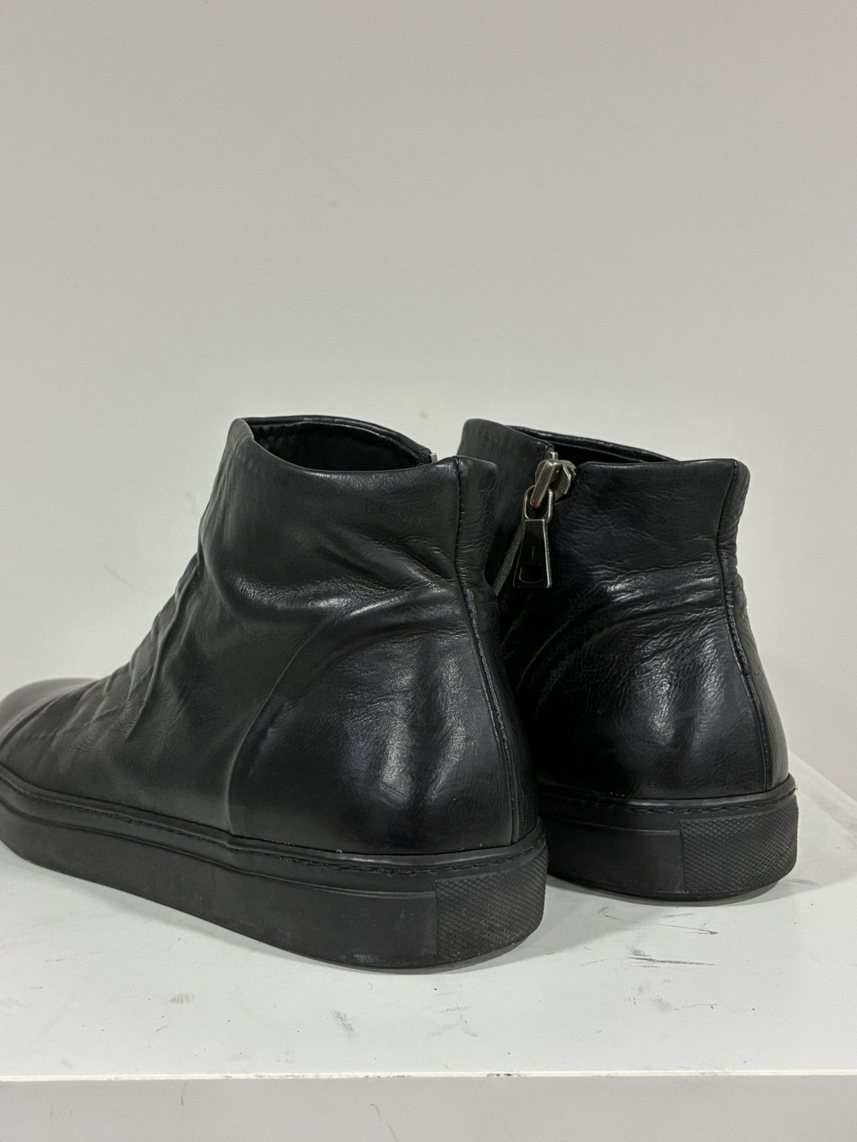 John Varvatos Reed Ghosted High Top Sneaker USA 9.5 42.5 EU Size US 9.5 / EU 42-43 - 7 Thumbnail