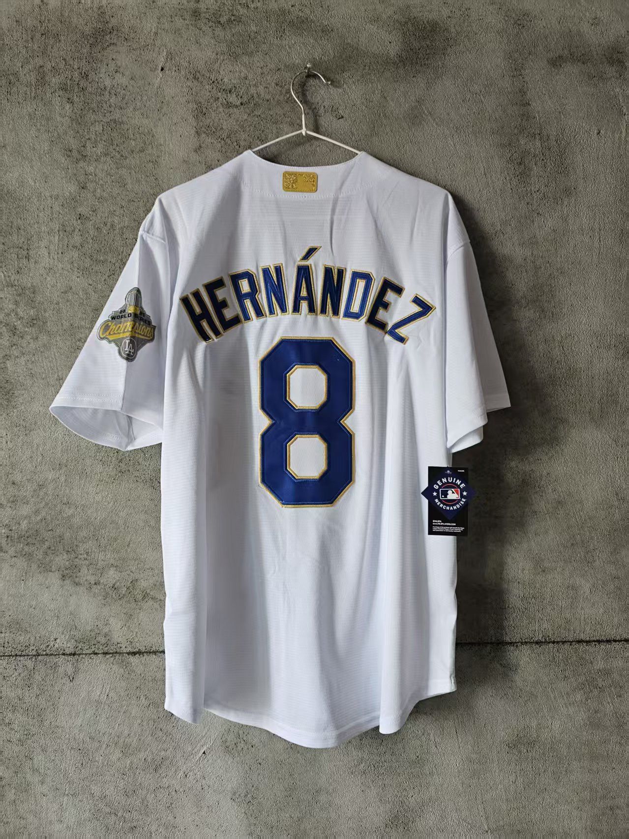 MLB 2026 Los Angeles Dodgers 8 Kiké Hernández Jersey Size US S / EU 44-46 / 1 - 2 Thumbnail