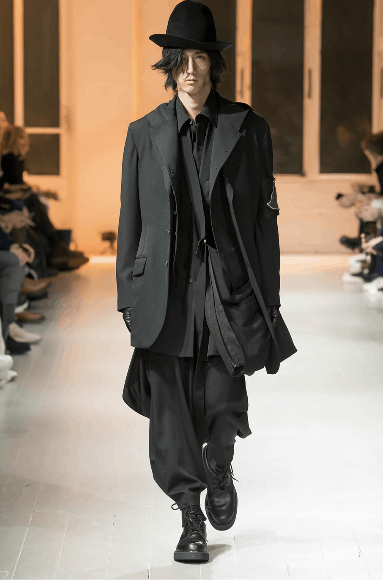 Yohji Yamamoto Yohji Yamamoto Pour Homme - W/Gabardine Hooded Vest Size US L / EU 52-54 / 3 - 9 Thumbnail