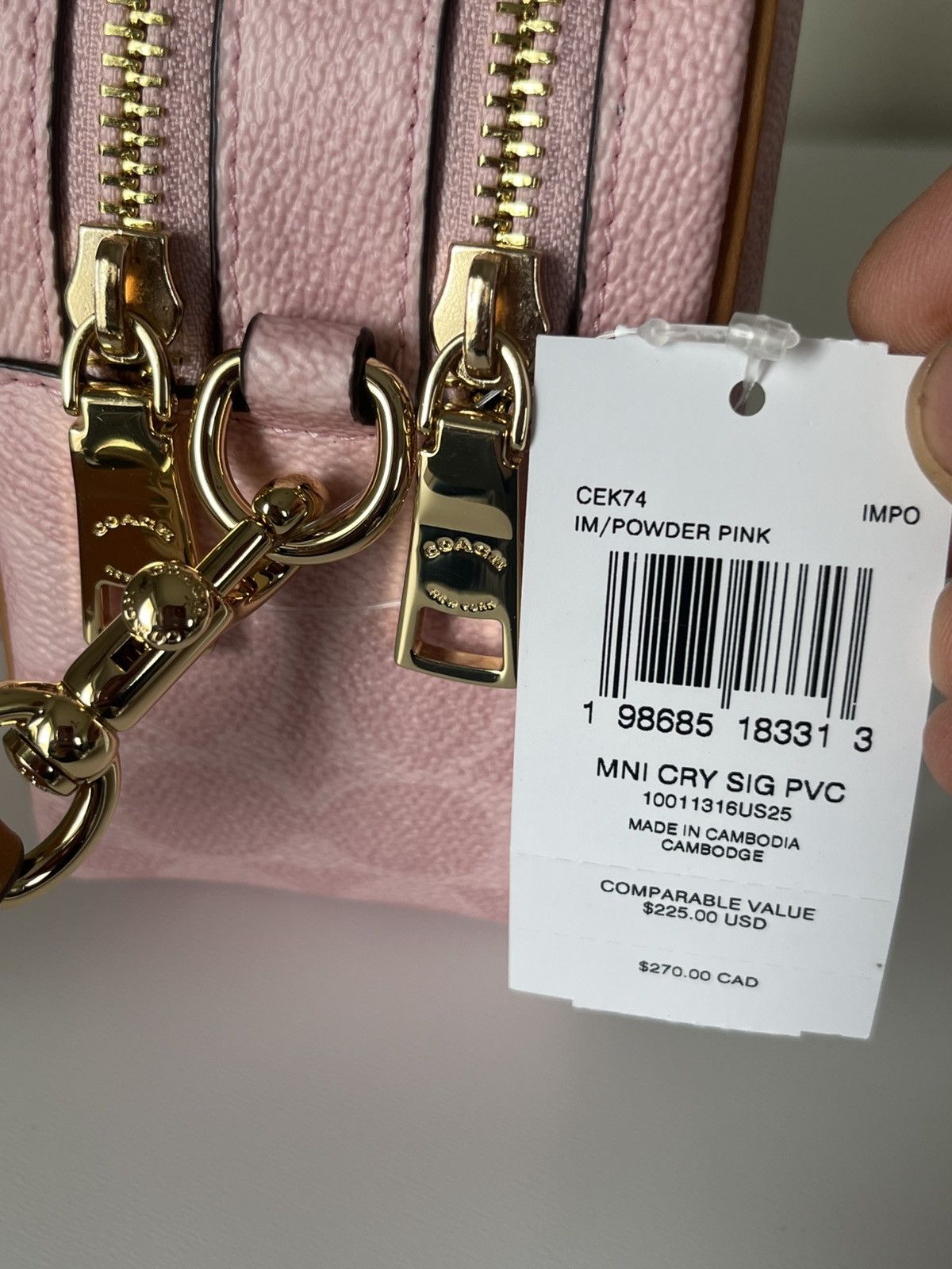 Coach Coach Mini Carey Crossbody Bag Size ONE SIZE - 7 Thumbnail
