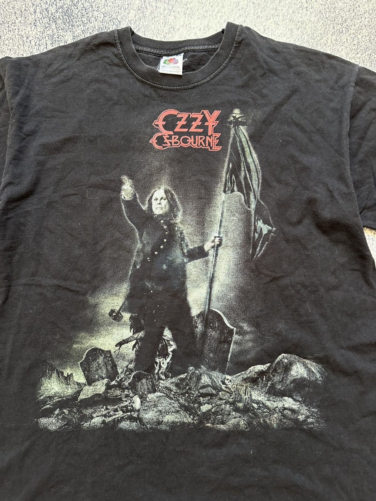 Fruit Of The Loom Vintage Ozzy Ozbourne T shirt Size US M / EU 48-50 / 2 - 2 Thumbnail