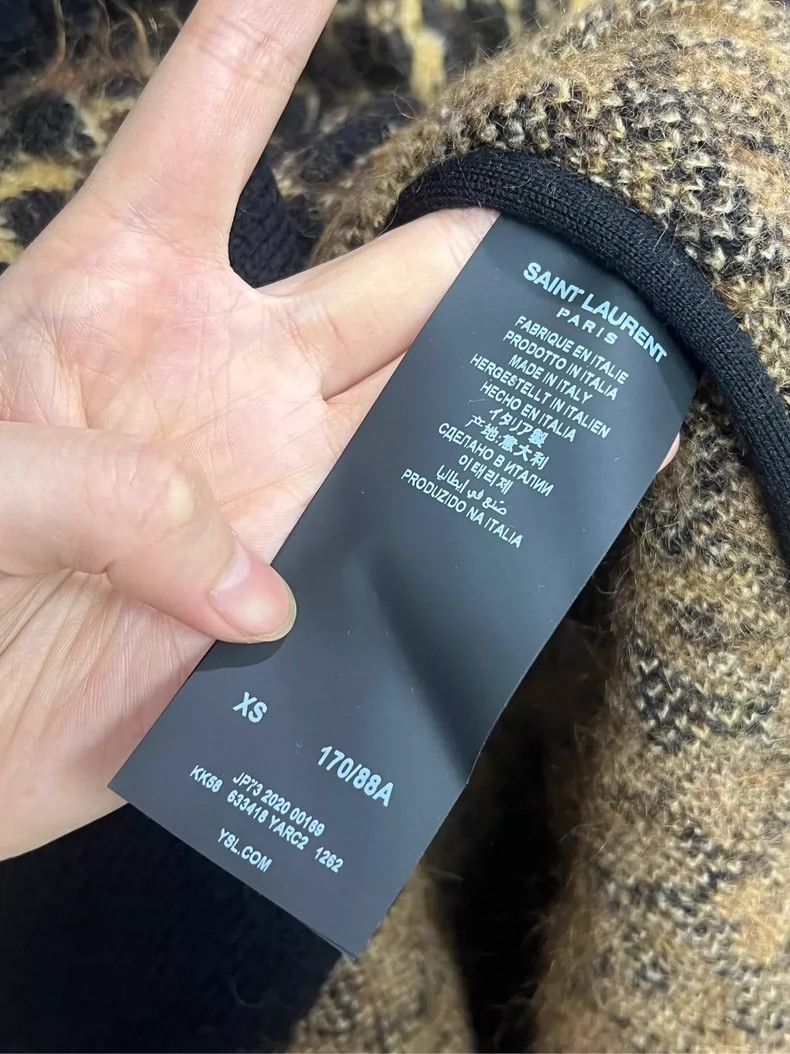 Saint Laurent Paris Saint Laurent ParisLeopard-blend coat 2504-Nextarrow Size US XS / EU 42 / 0 - 4 Thumbnail