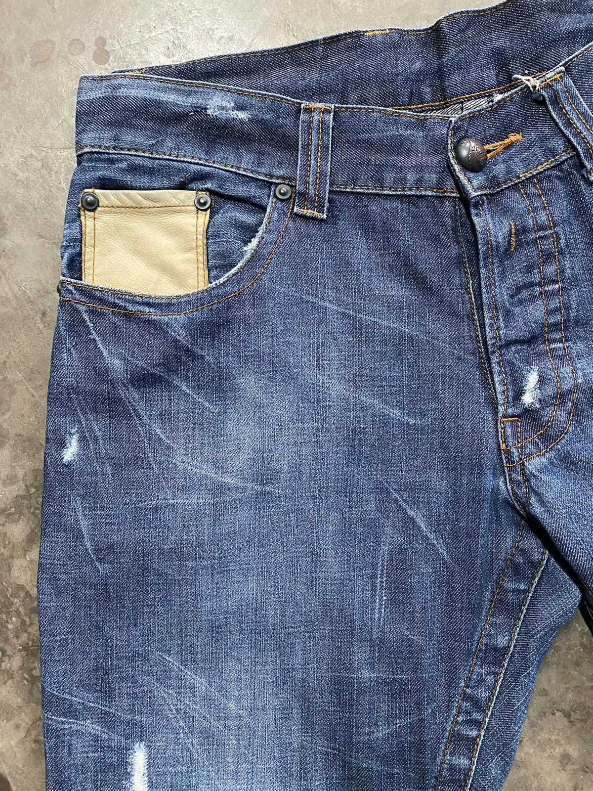 Hysteric Glamour × Jun Takahashi × Tornado Mart BAGGY JEANS JAPANESE JUNMEN BY JUN TAKAHASI @act230 Size US 34 / EU 50 - 8 Thumbnail