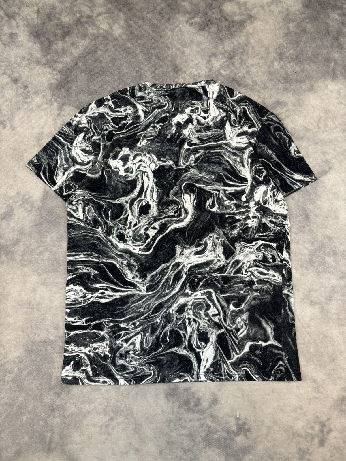 Designer × Sandro Sandro Paris Marble t shirt designer luxury archive Avant Size US M / EU 48-50 / 2 - 2 Thumbnail