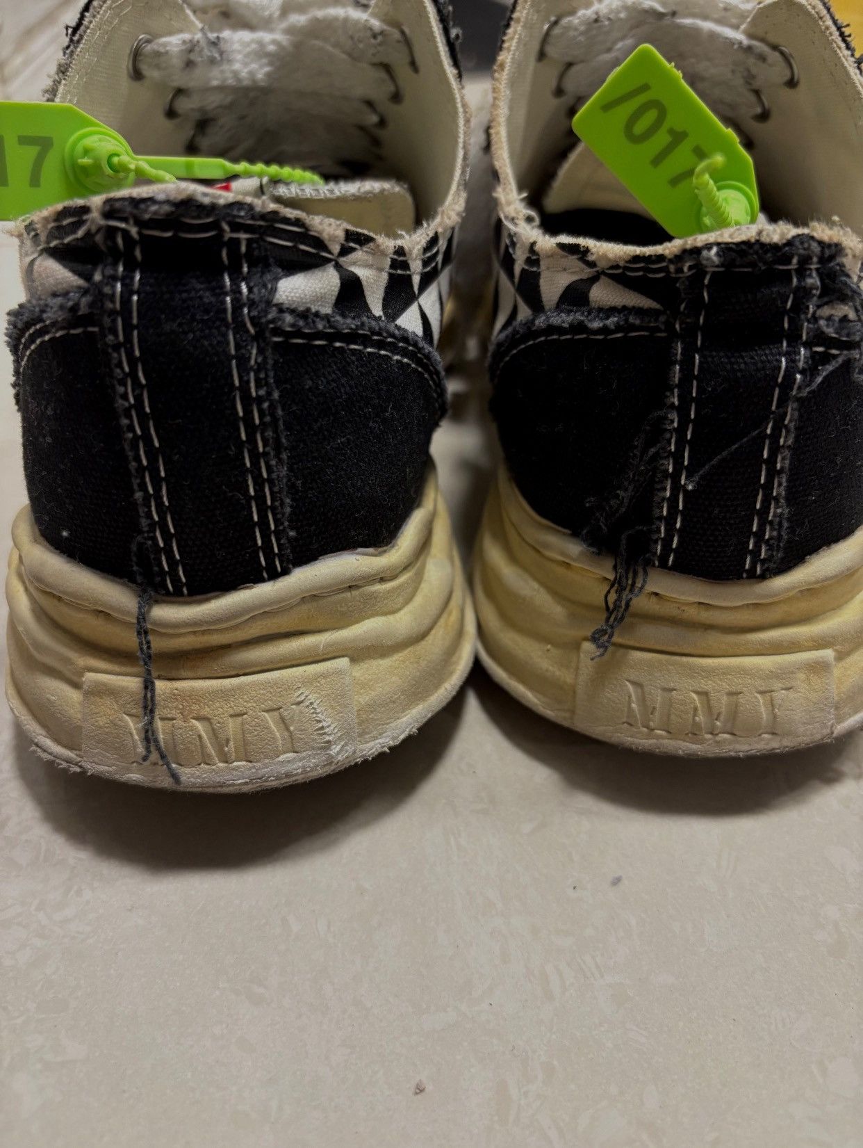 Maison MIHARA YASUHIRO OVERDYED LOWCUT SNEAKERS Size US 9 / EU 42 - 8 Thumbnail
