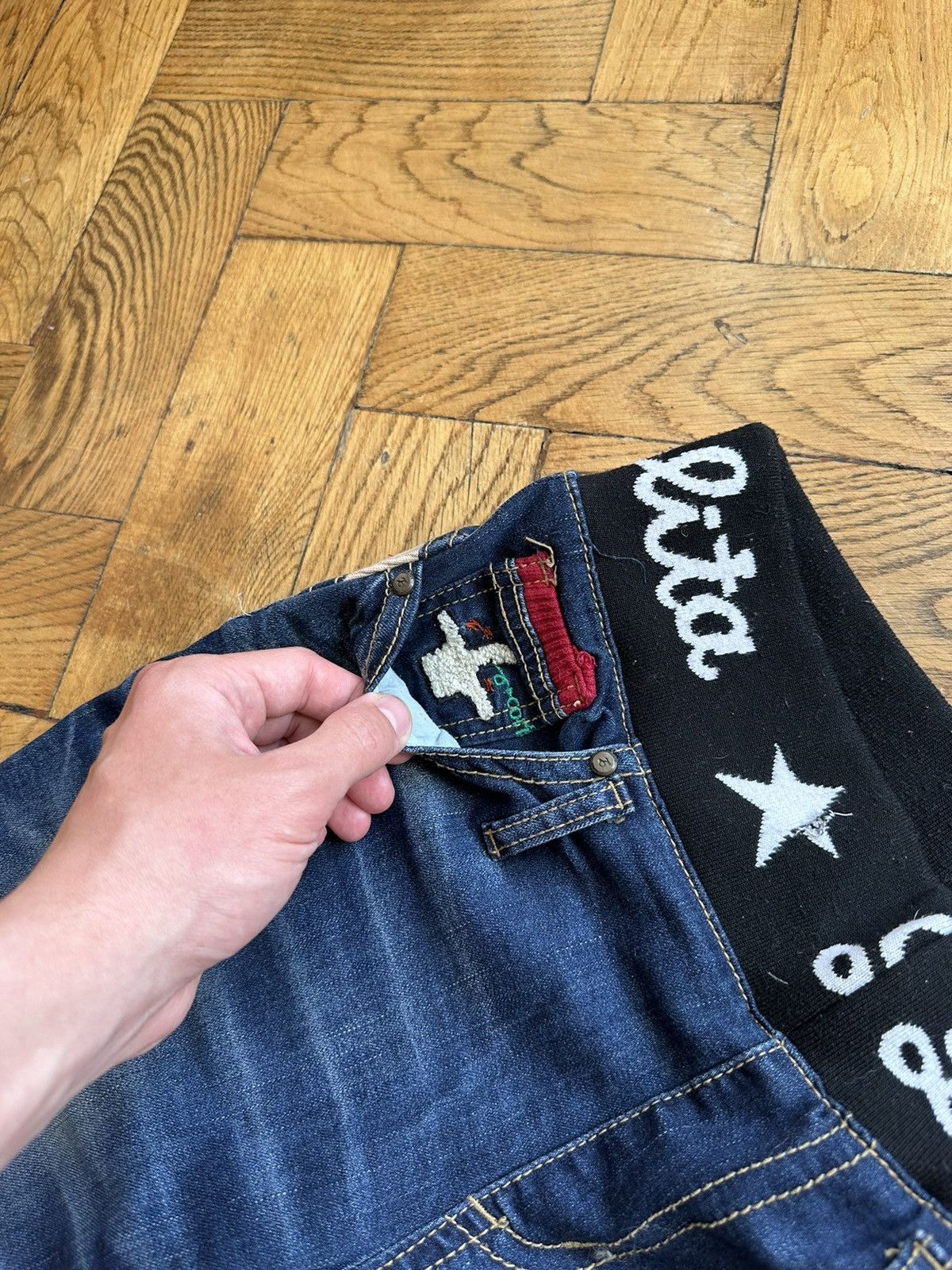 Japanese Brand Yoshitomo Nara Lolita Made in Korea Designer Jeans Size US 32 / EU 48 - 6 Thumbnail